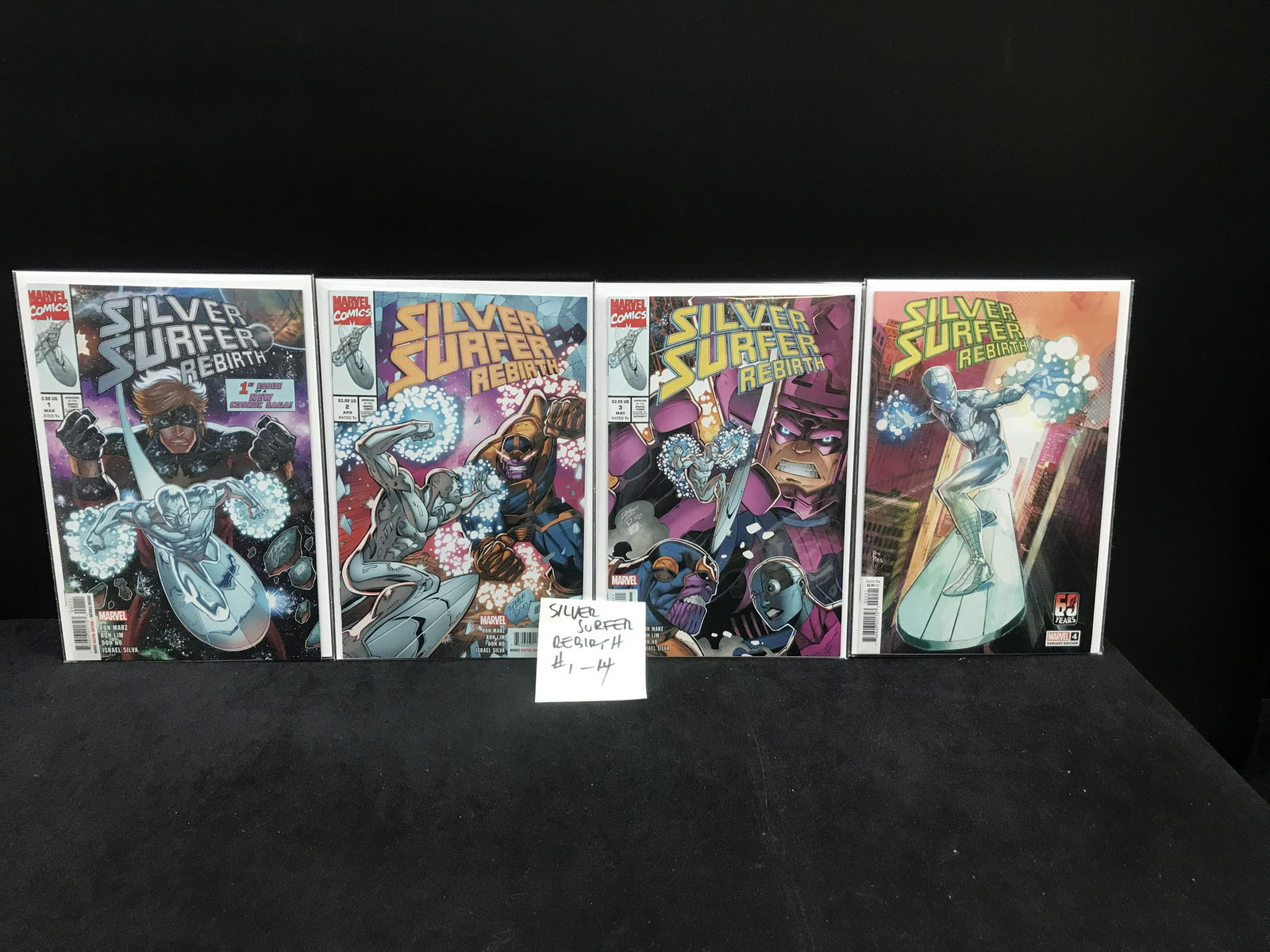 SILVER SURFER REBIRTH #1-4 (MARVEL COMICS) (1 of 1)