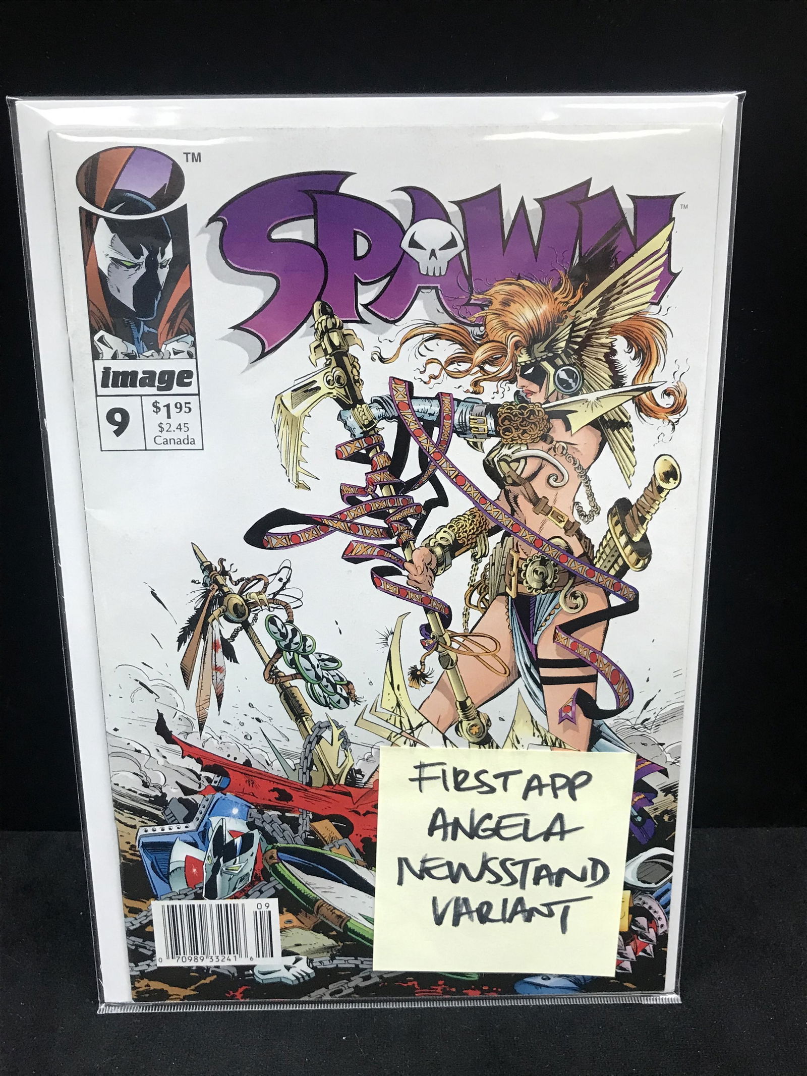 SPAWN #9 1ST APP OF ANGELA  (IMAGE COMICS) (1 of 1)