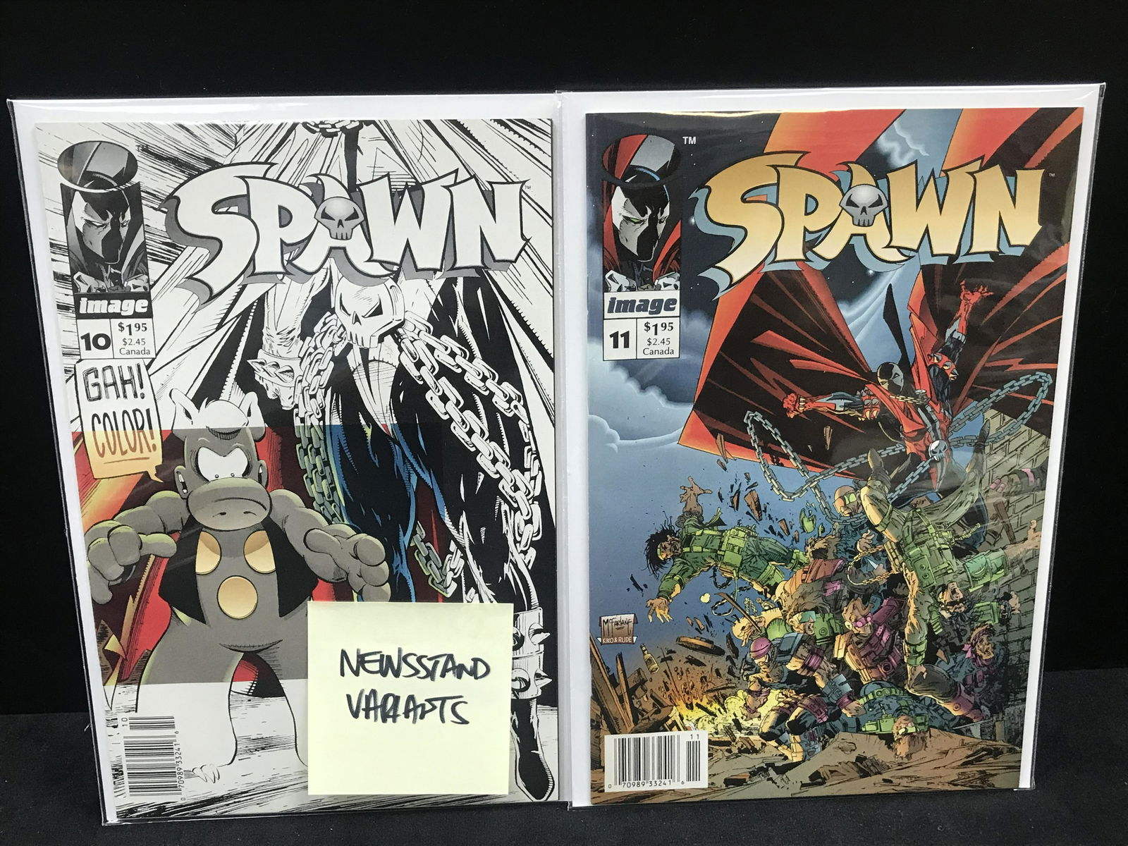 SPAWN #10  AND # 11  (IMAGE COMICS) (1 of 1)