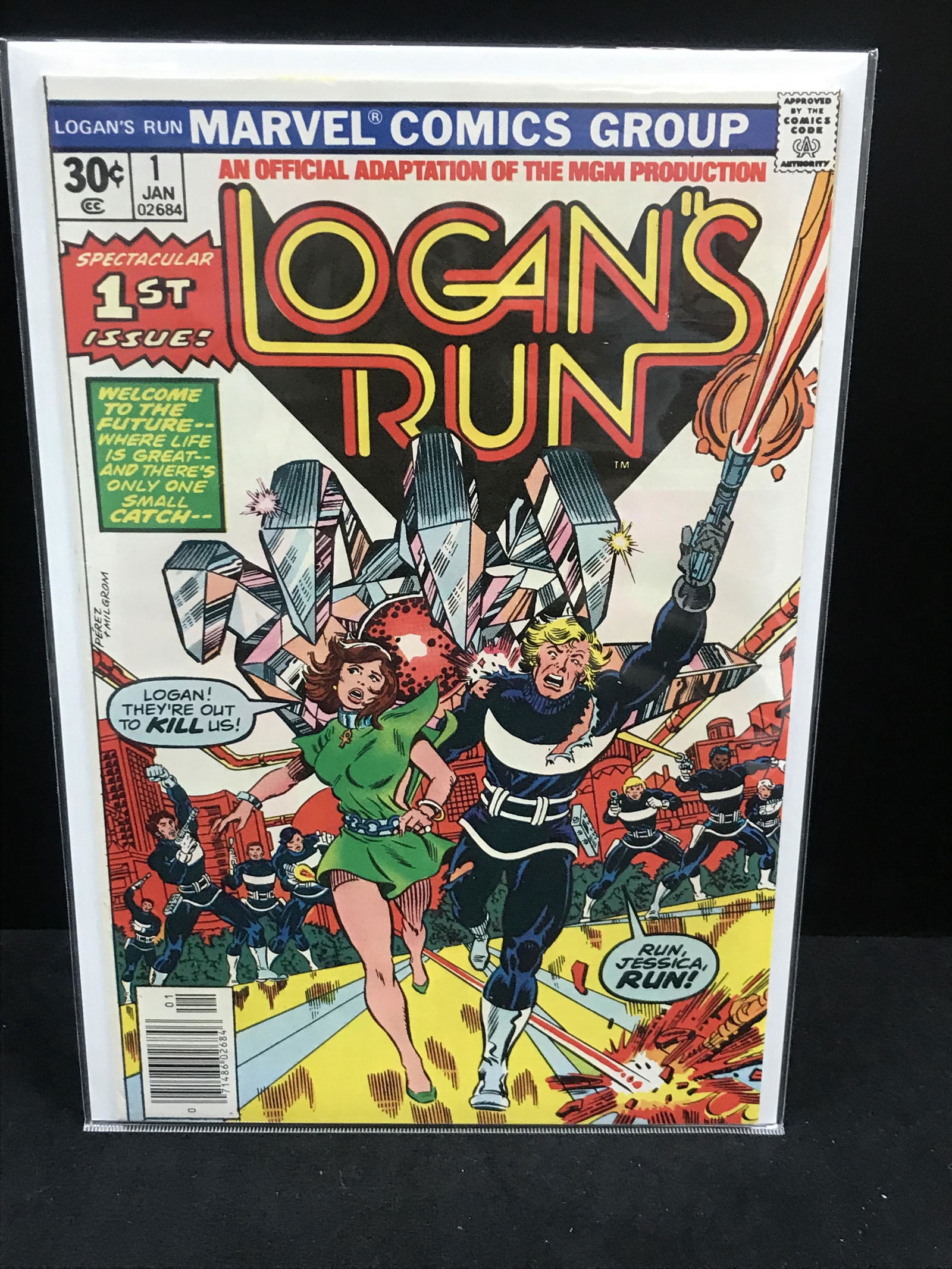 MARVEL COMICS LOGANS RUN NO.1 (1 of 1)