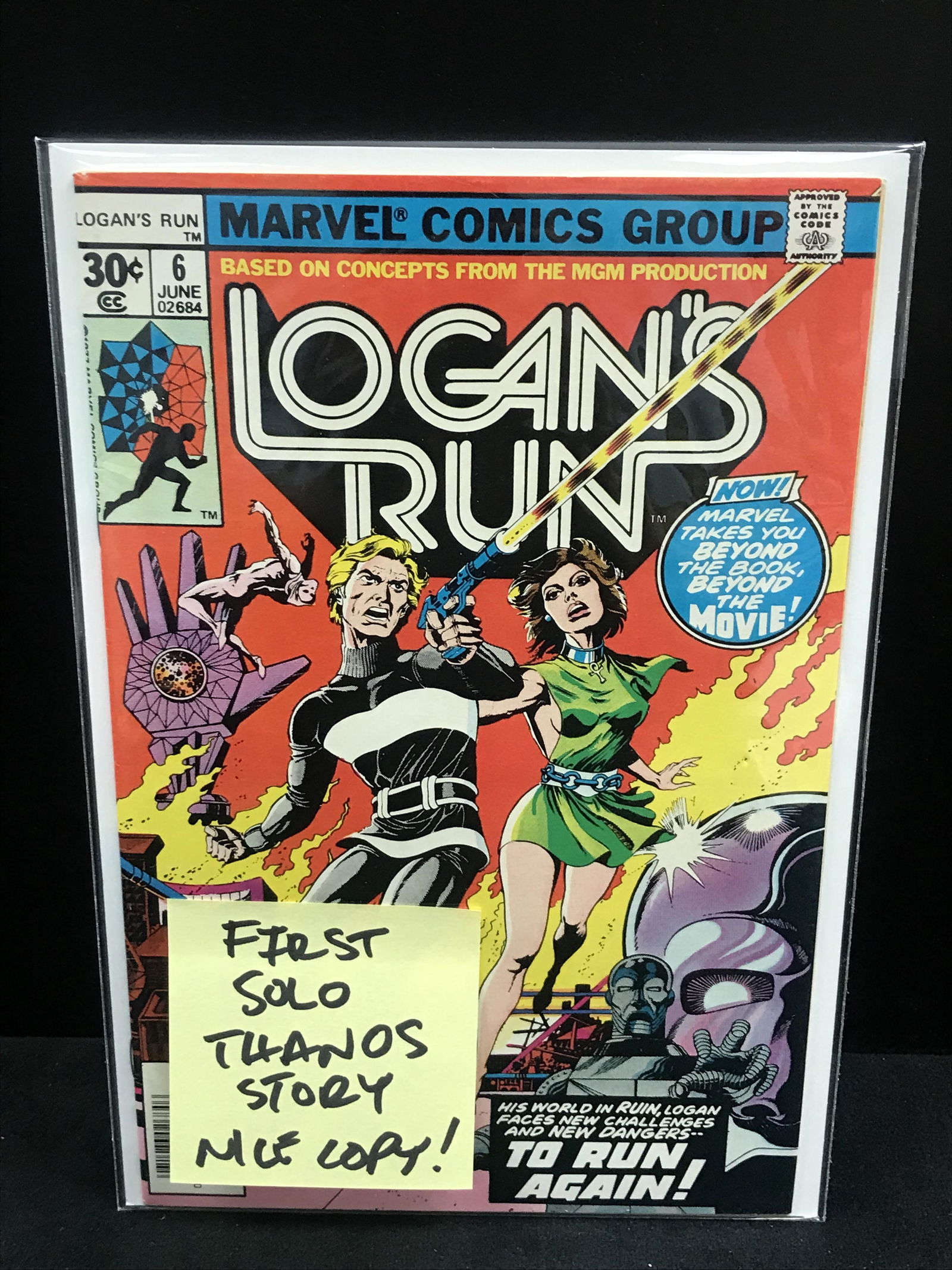 MARVEL COMICS LOGANS RUN NO.6 (1 of 1)