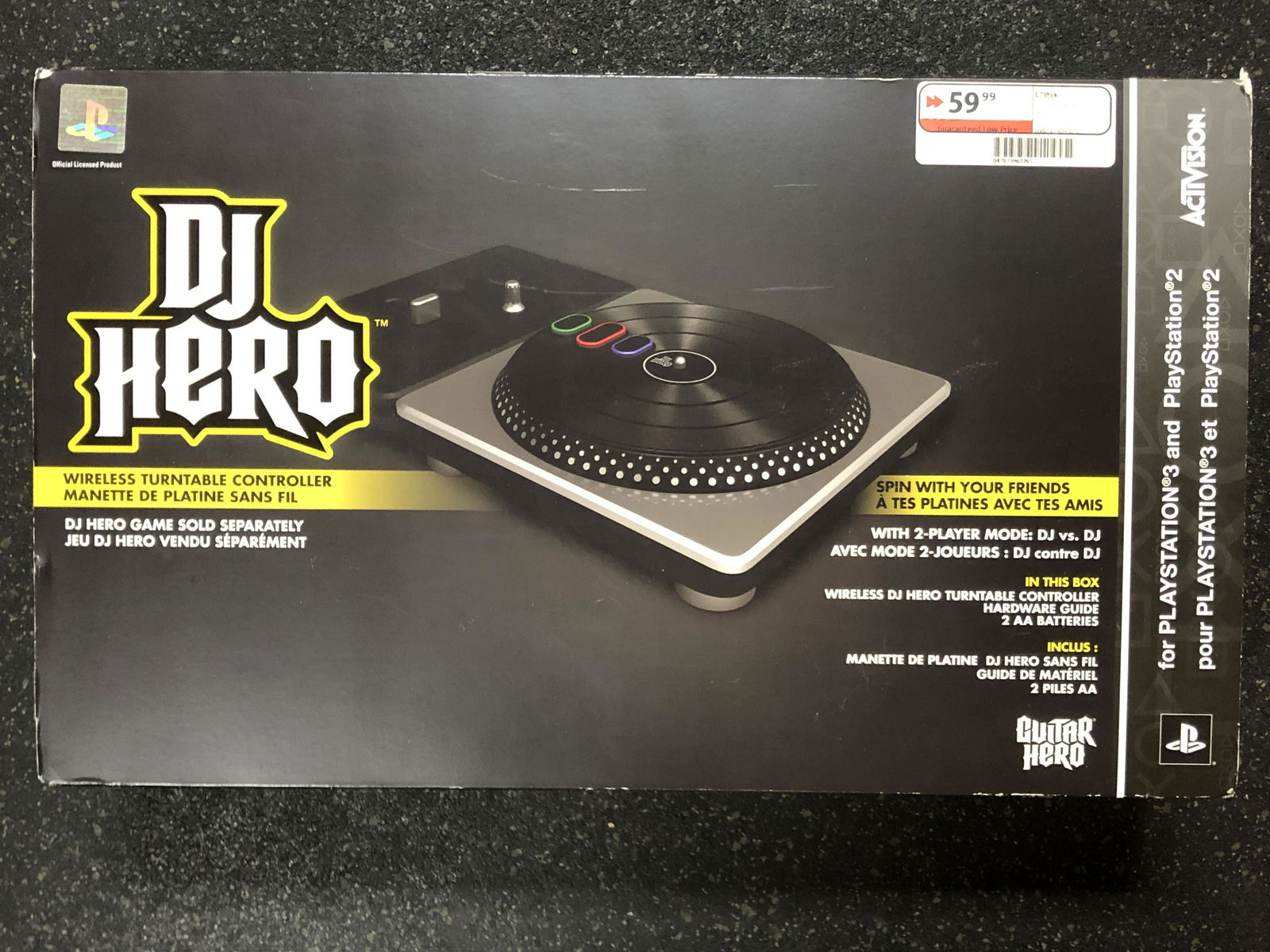PLAYSTATION DJ HERO COLLECTOR BOX SET (1 of 1)