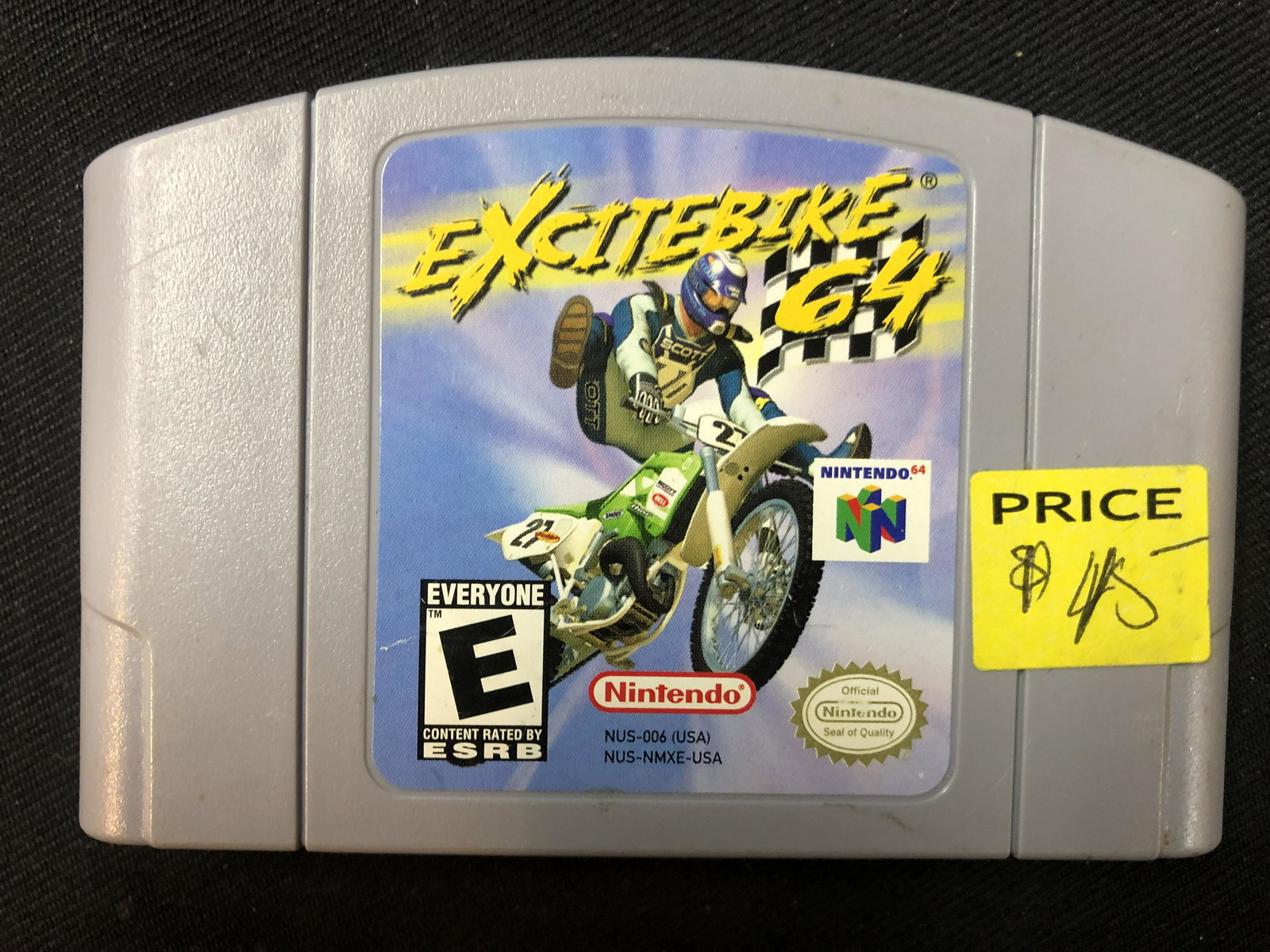 NINTENDO 64 EXCITEBIKE 64 VIDEO GAME: NINTENDO 64 EXCITEBIKE 64 VIDEO GAME
