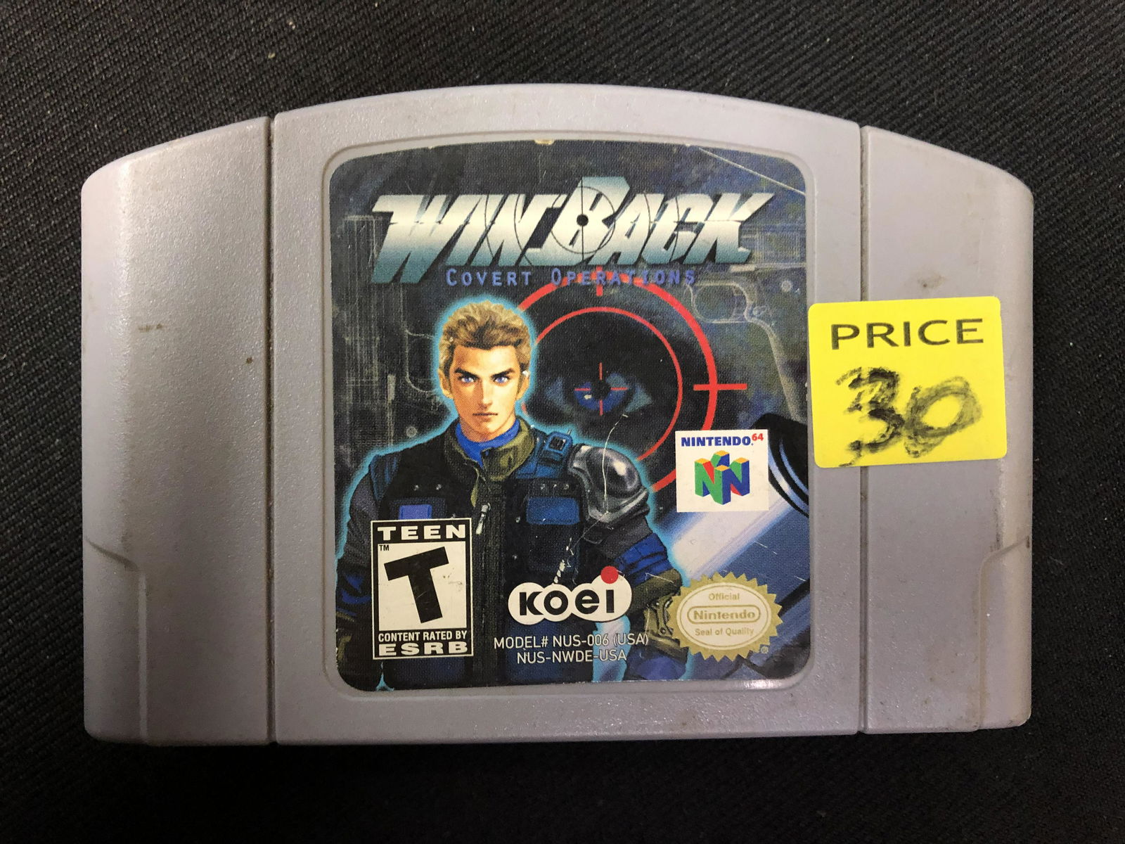 NINTENDO 64 WINBACK COVERT OPERATIONS VIDEO GAME (1 of 1)