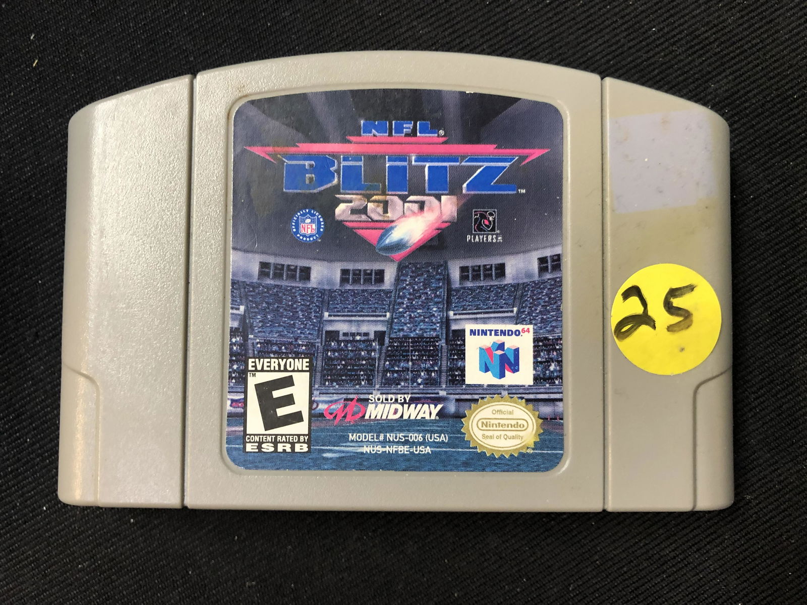NINTENDO 64 NFL BLITZ VIDEO GAME (1 of 1)