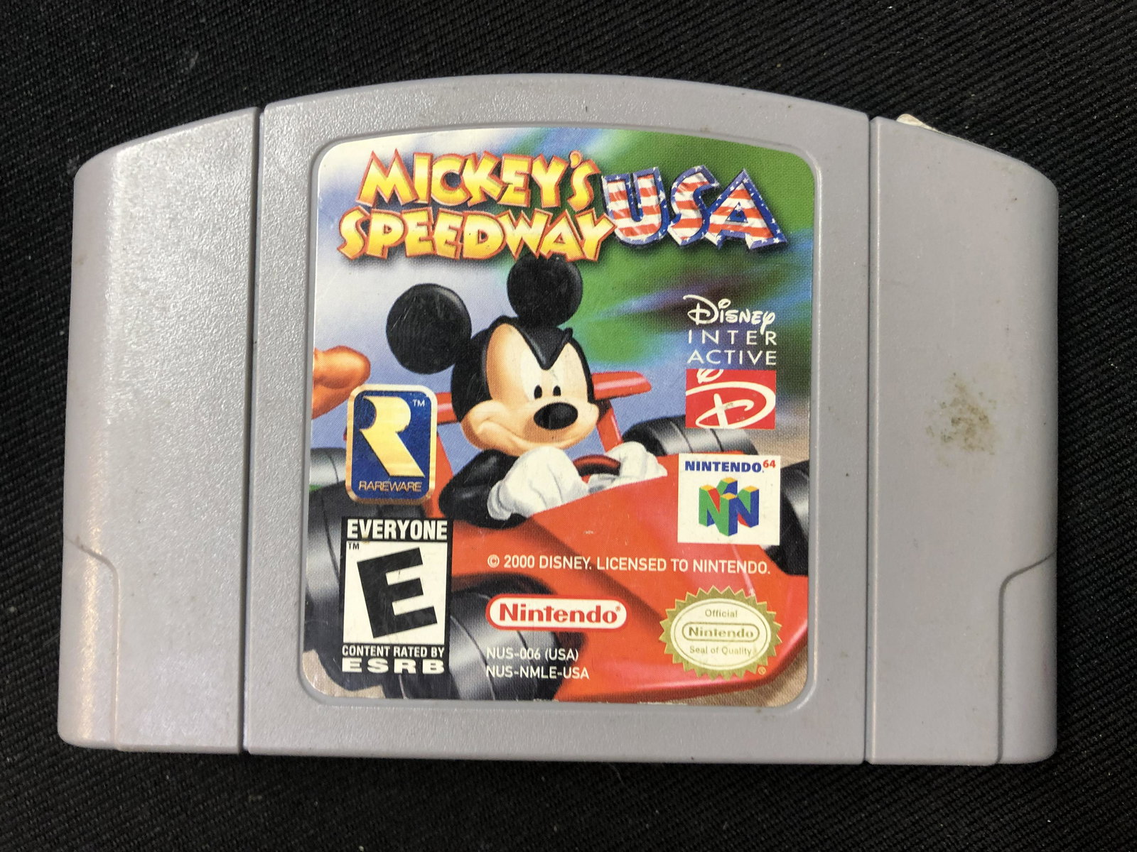 NINTENDO 64 MICKEY'S SPEEDWAY USA VIDEO GAME: NINTENDO 64 MICKEY'S SPEEDWAY USA VIDEO GAME