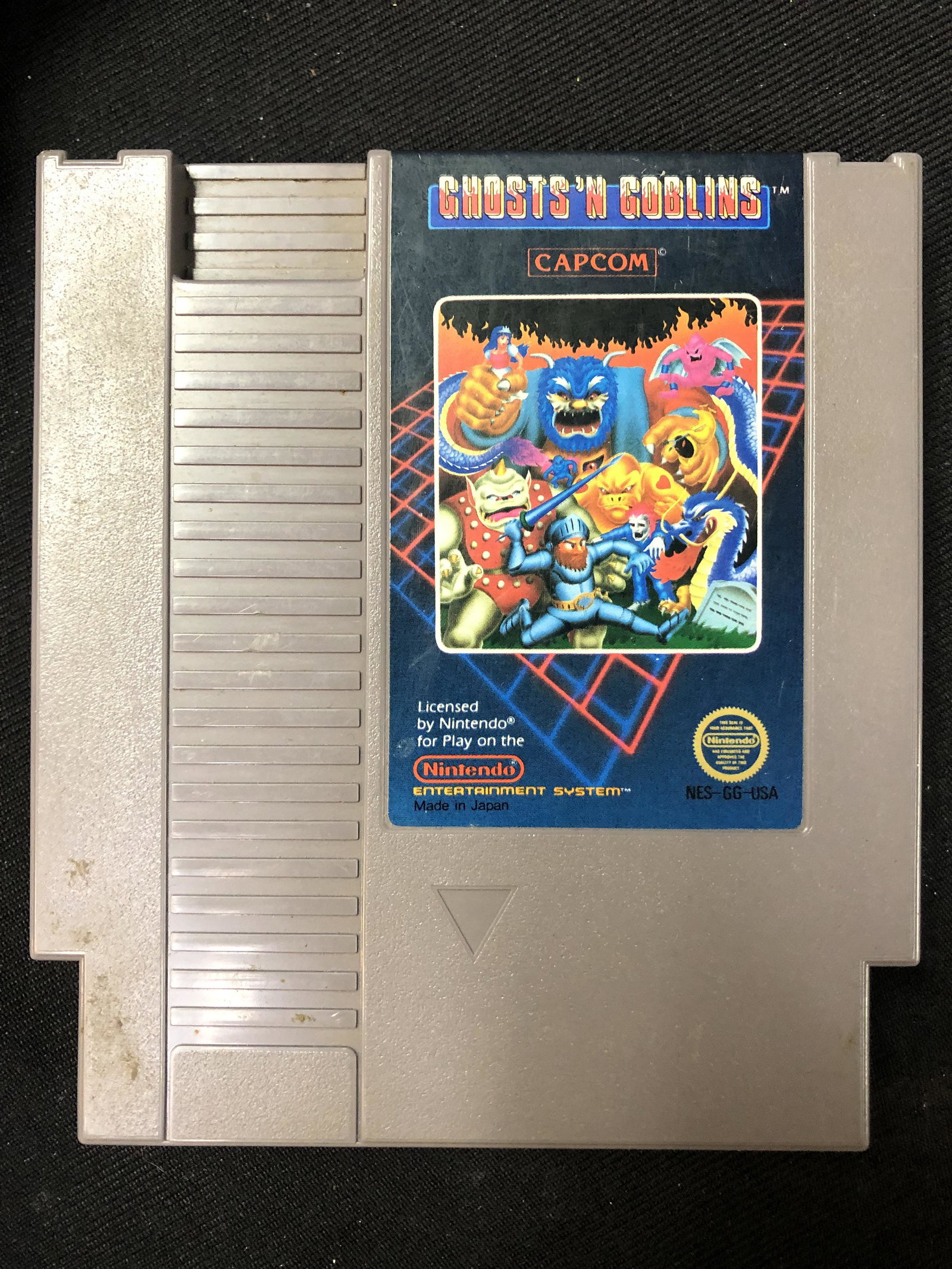 NINTENDO GHOSTS 'N GOBLINS VIDEO GAME: NINTENDO GHOSTS 'N GOBLINS VIDEO GAME