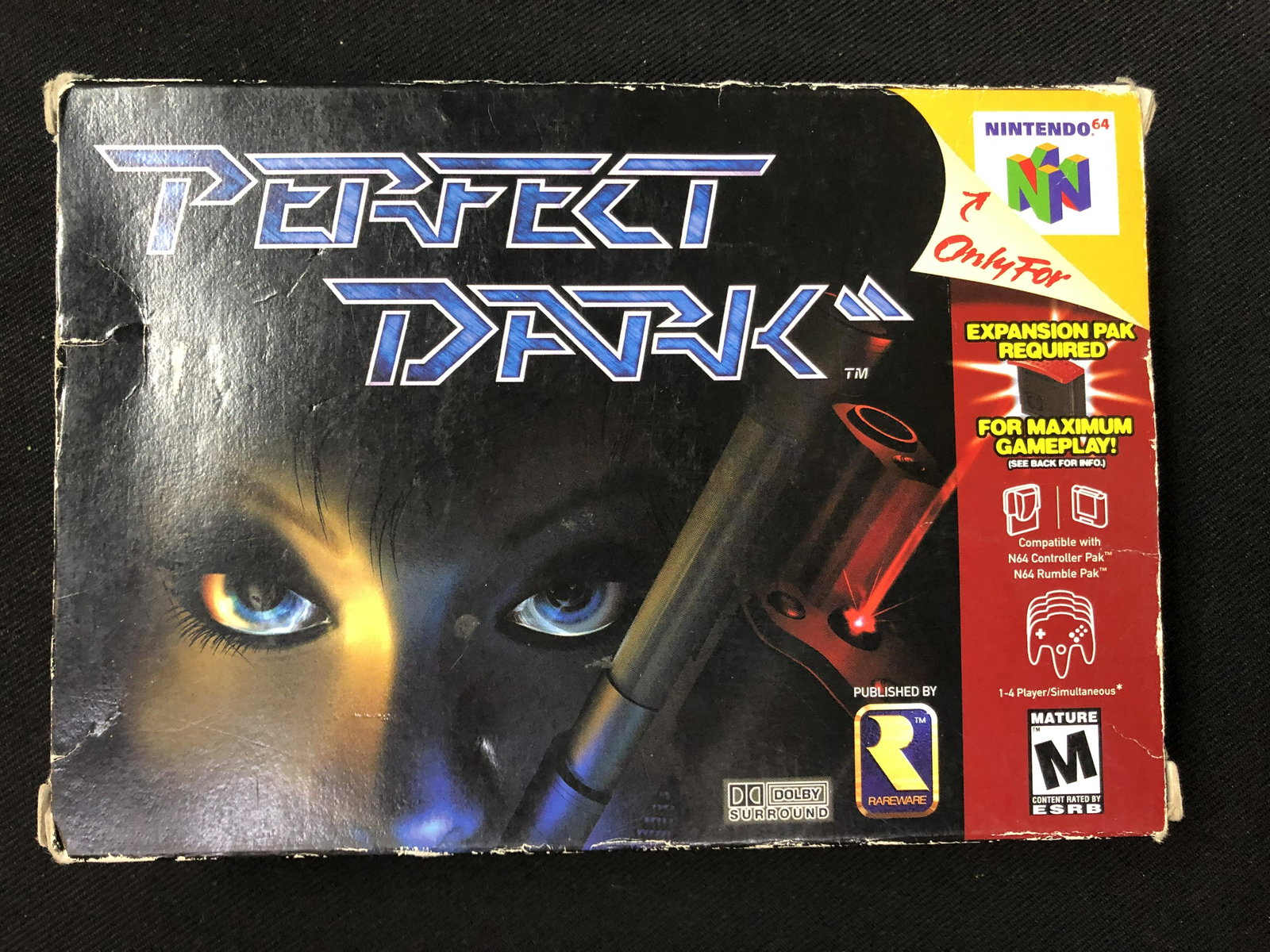 NINTENDO 64 PERFECT DARK VIDEO GAME: NINTENDO 64 PERFECT DARK VIDEO GAME