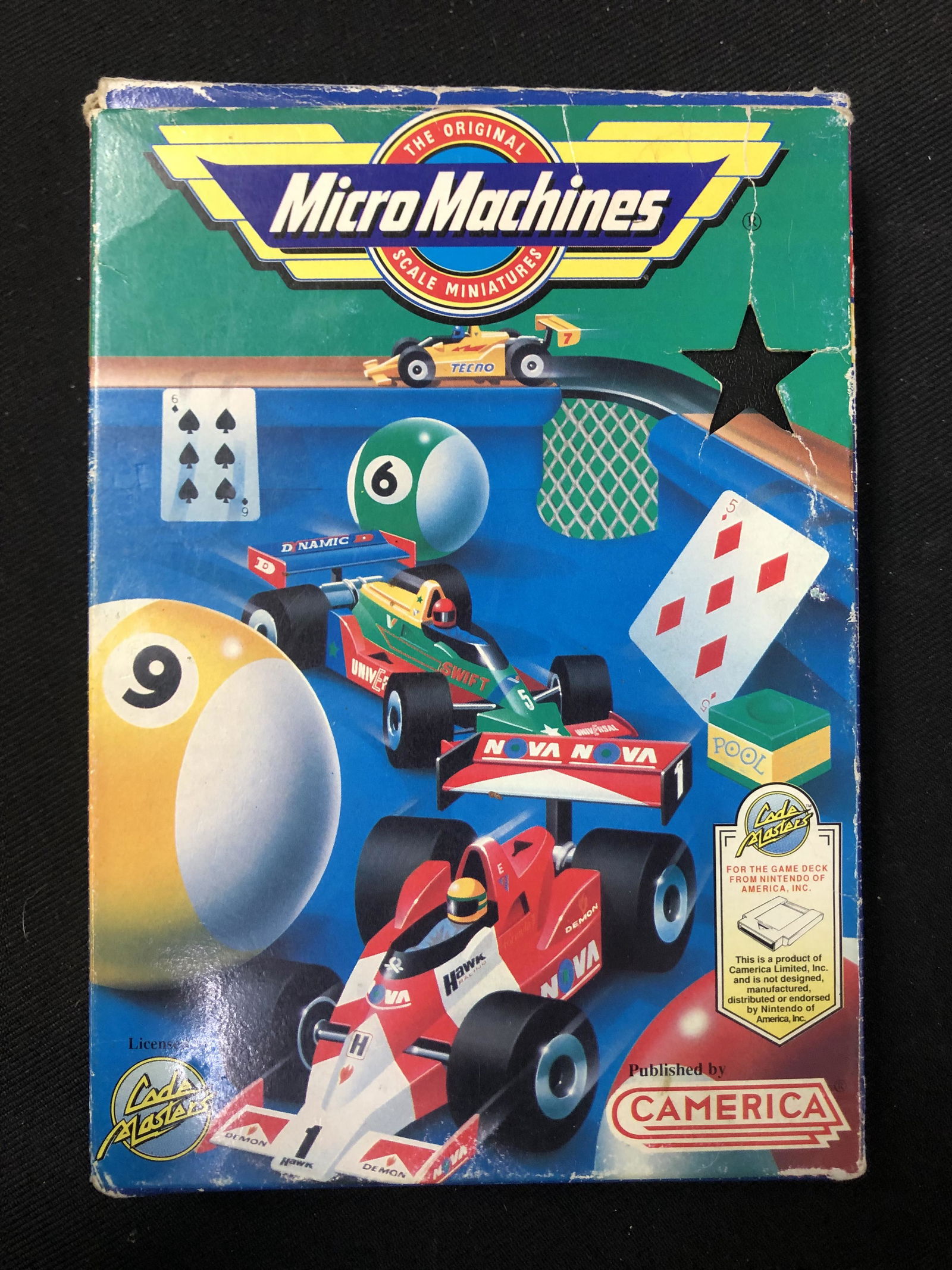 CAMERICA THE ORIGINAL MICRO MACHINES VIDEO GAME (1 of 1)