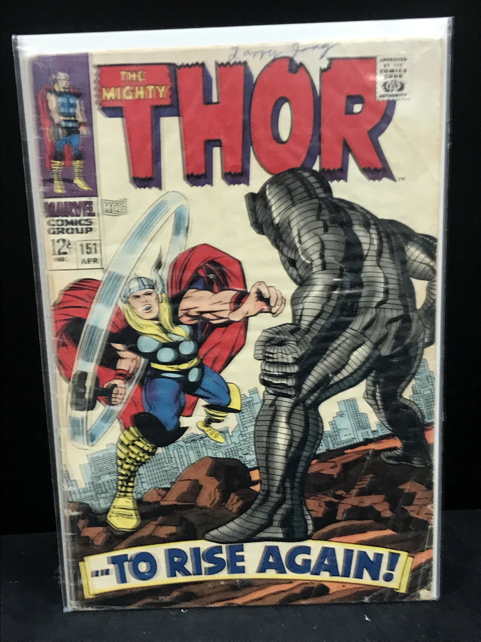 MARVEL COMICS THE MIGHTY THOR NO.151: MARVEL COMICS THE MIGHTY THOR NO.151