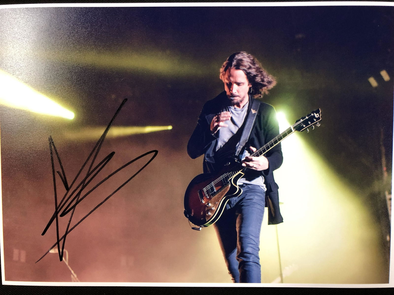 CHRIS CORNELL SIGNED 8X10 PHOTO (RA COA) (1 of 2)