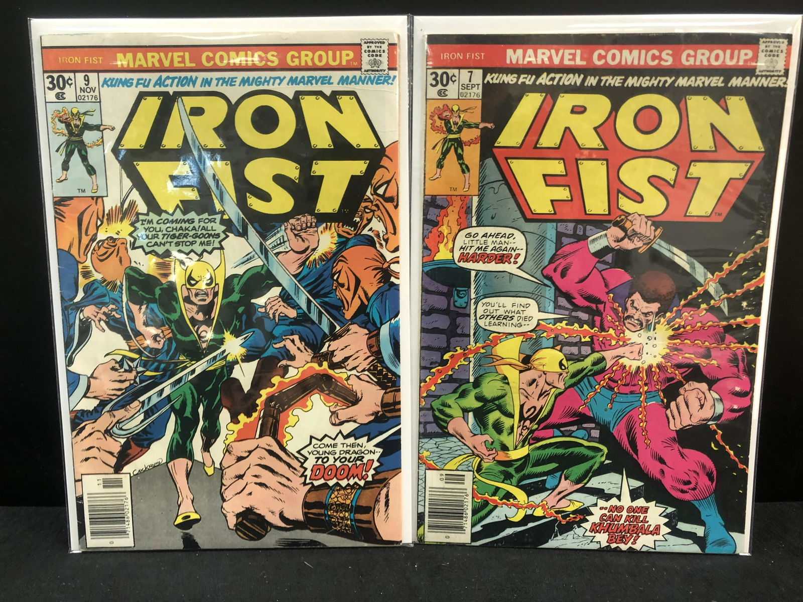 MARVEL COMICS THE IRON FIST COMIC LOT (1 of 1)