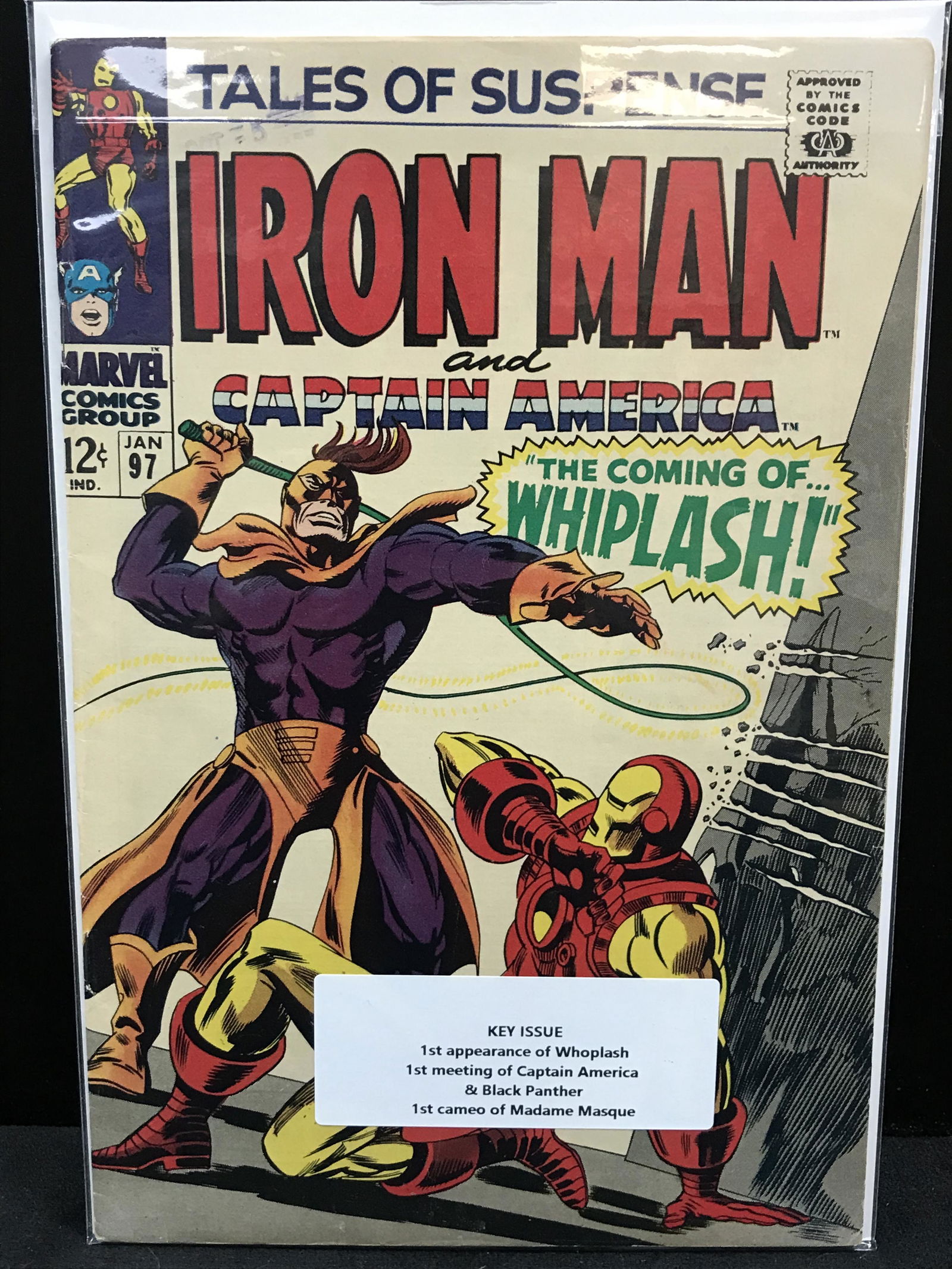 TALES OF SUSPENSE #97  KEY ISSUE  (MARVEL COMICS) (1 of 1)