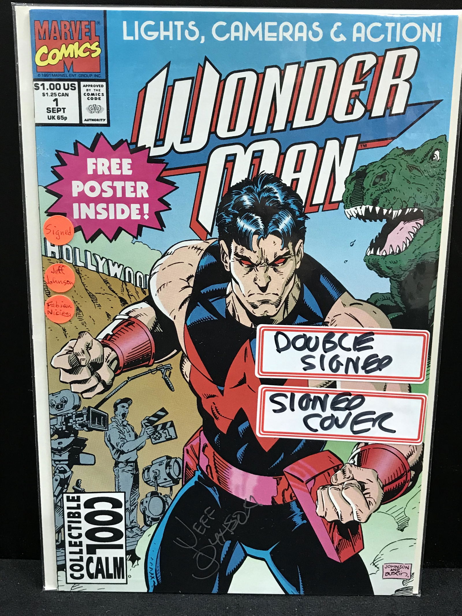 WONDER MAN #1  DOUBLE SIGNED (MARVEL COMICS) (1 of 1)