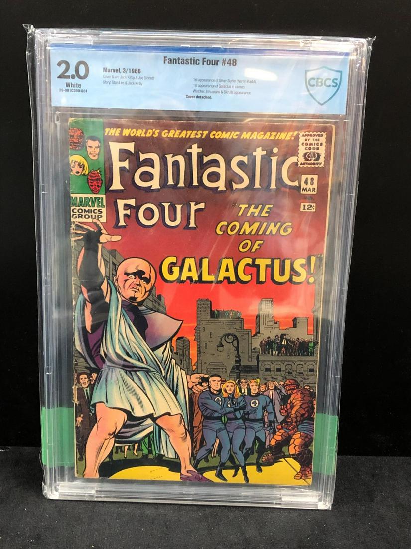 MARVEL COMICS FANTASTIC FOUR NO.48 (FIRST APPEARANCE SILVER SURFER) CBCS: MARVEL COMICS FANTASTIC FOUR NO.48 (FIRST APPEARANCE SILVER SURFER) CBCS