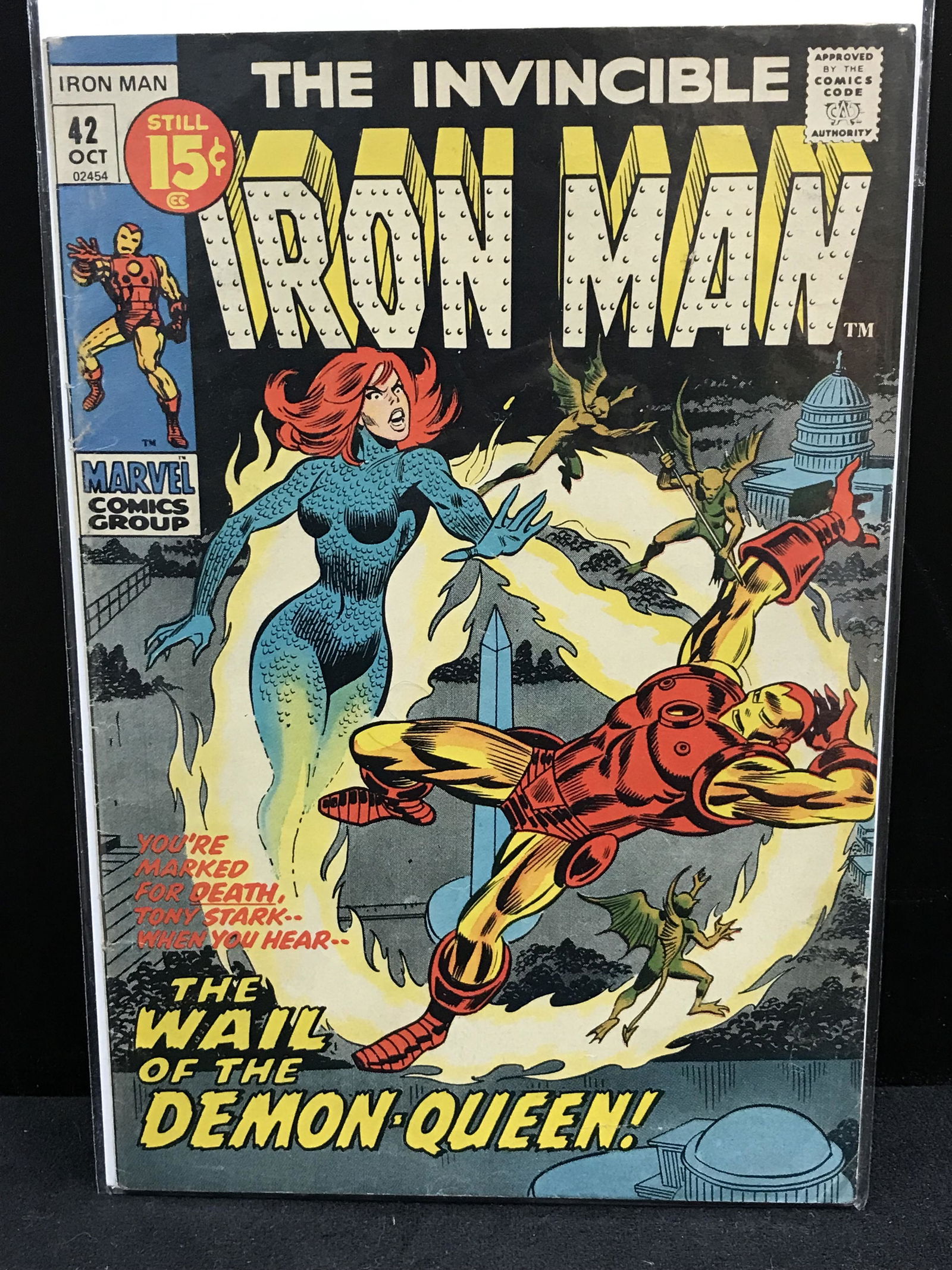 THE INVINCIBLE IRON MAN #42  (MARVEL COMICS) (1 of 1)