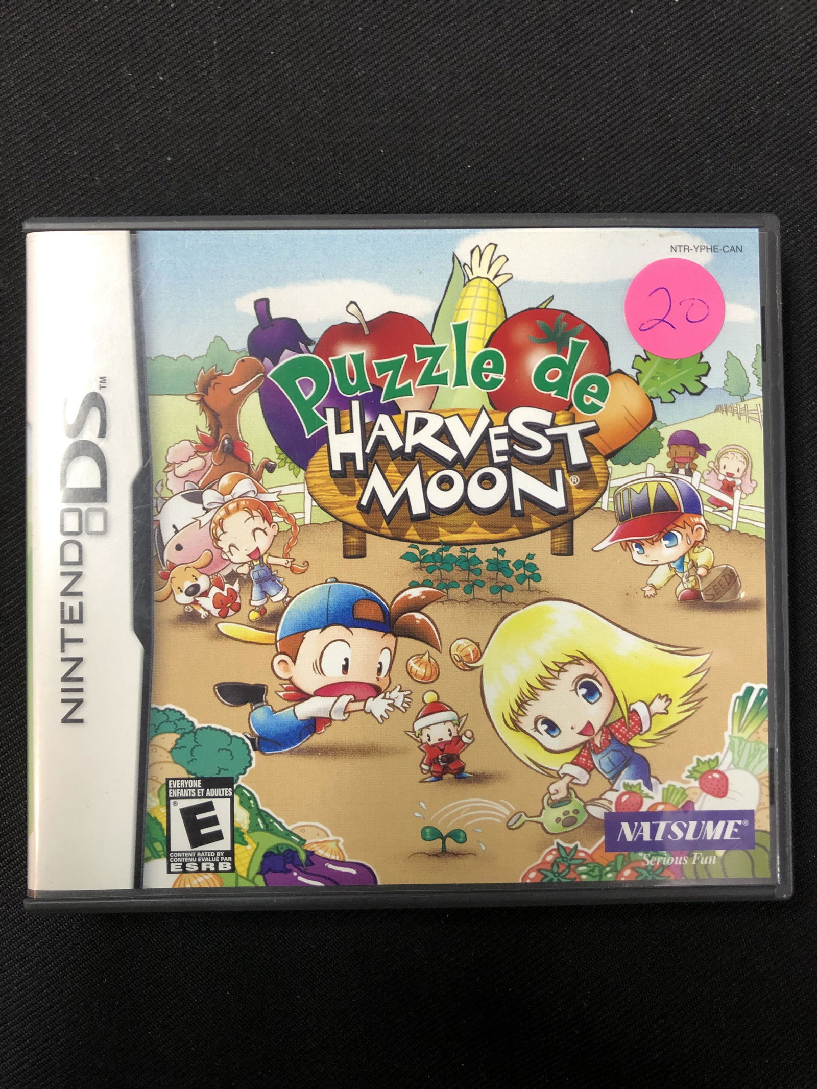 NINTENDO DS PUZZLE DE HARVEST MOON VIDEO GAME: NINTENDO DS PUZZLE DE HARVEST MOON VIDEO GAME