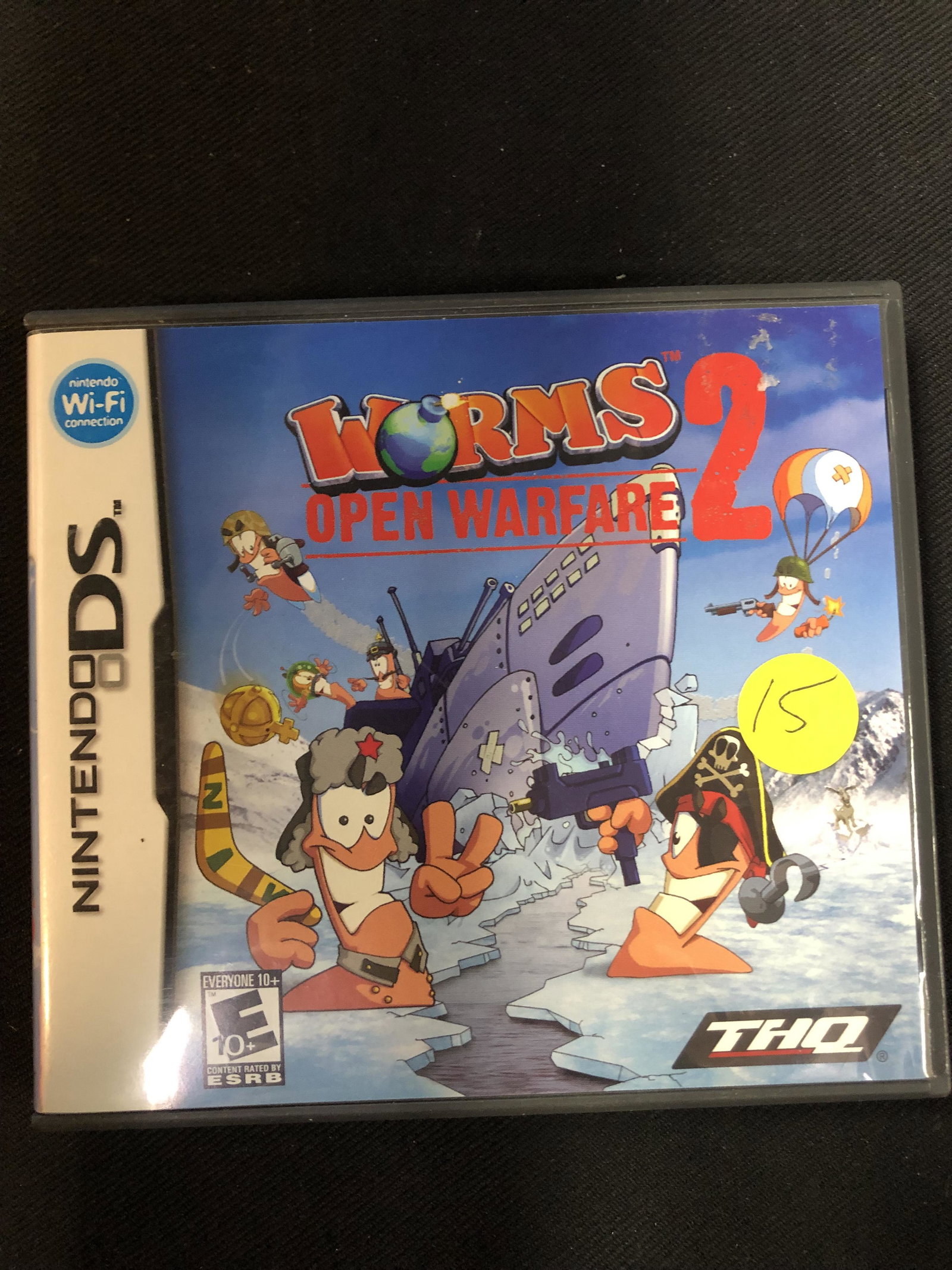 NINTENDO DS WORMS 2 OPEN WARFARE VIDEO GAME: NINTENDO DS WORMS 2 OPEN WARFARE VIDEO GAME