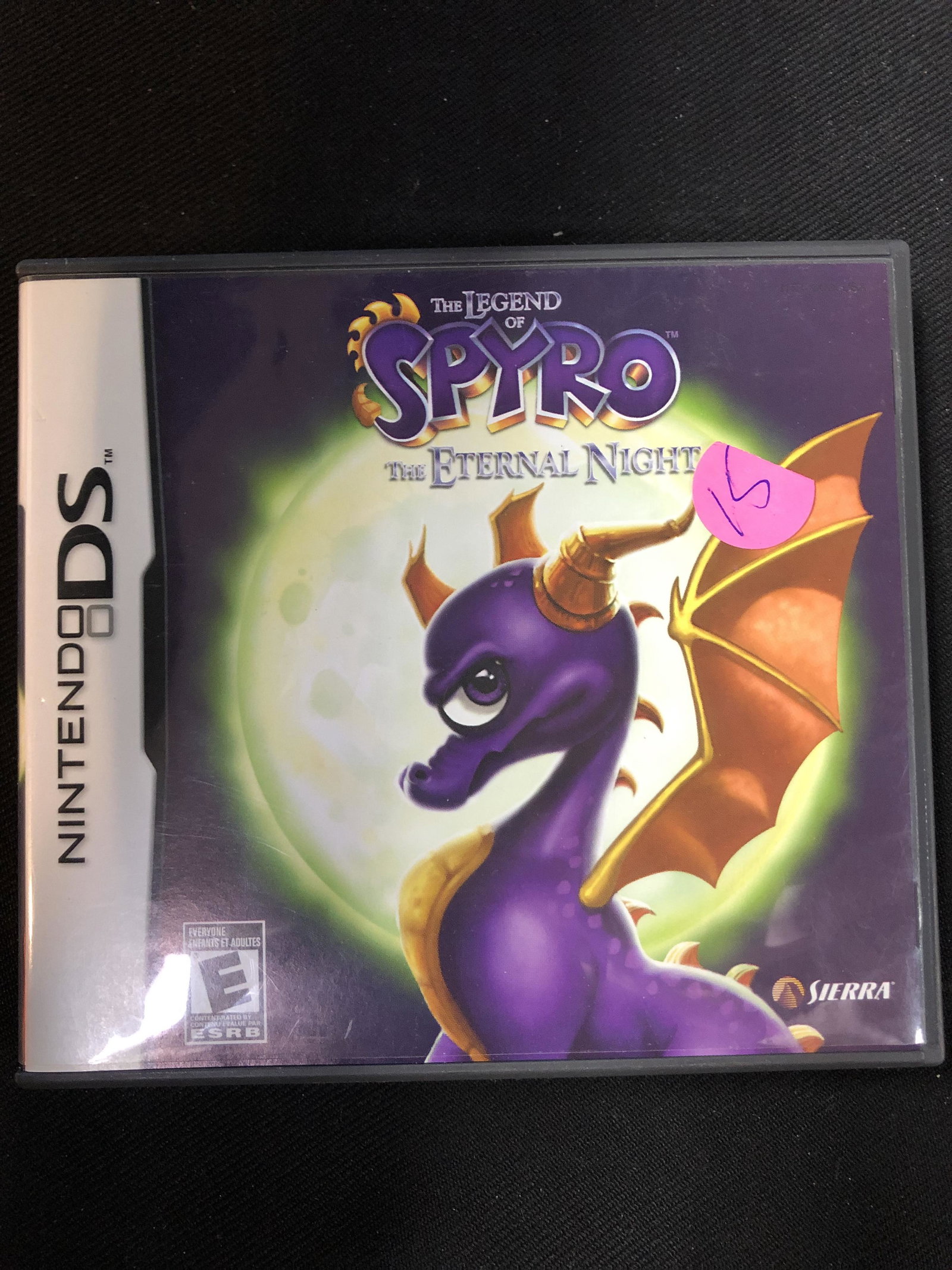 NINTENDO DS THE LEGEND OF SPYRO THE ETERNAL NIGHT VIDEO GAME: NINTENDO DS THE LEGEND OF SPYRO THE ETERNAL NIGHT VIDEO GAME