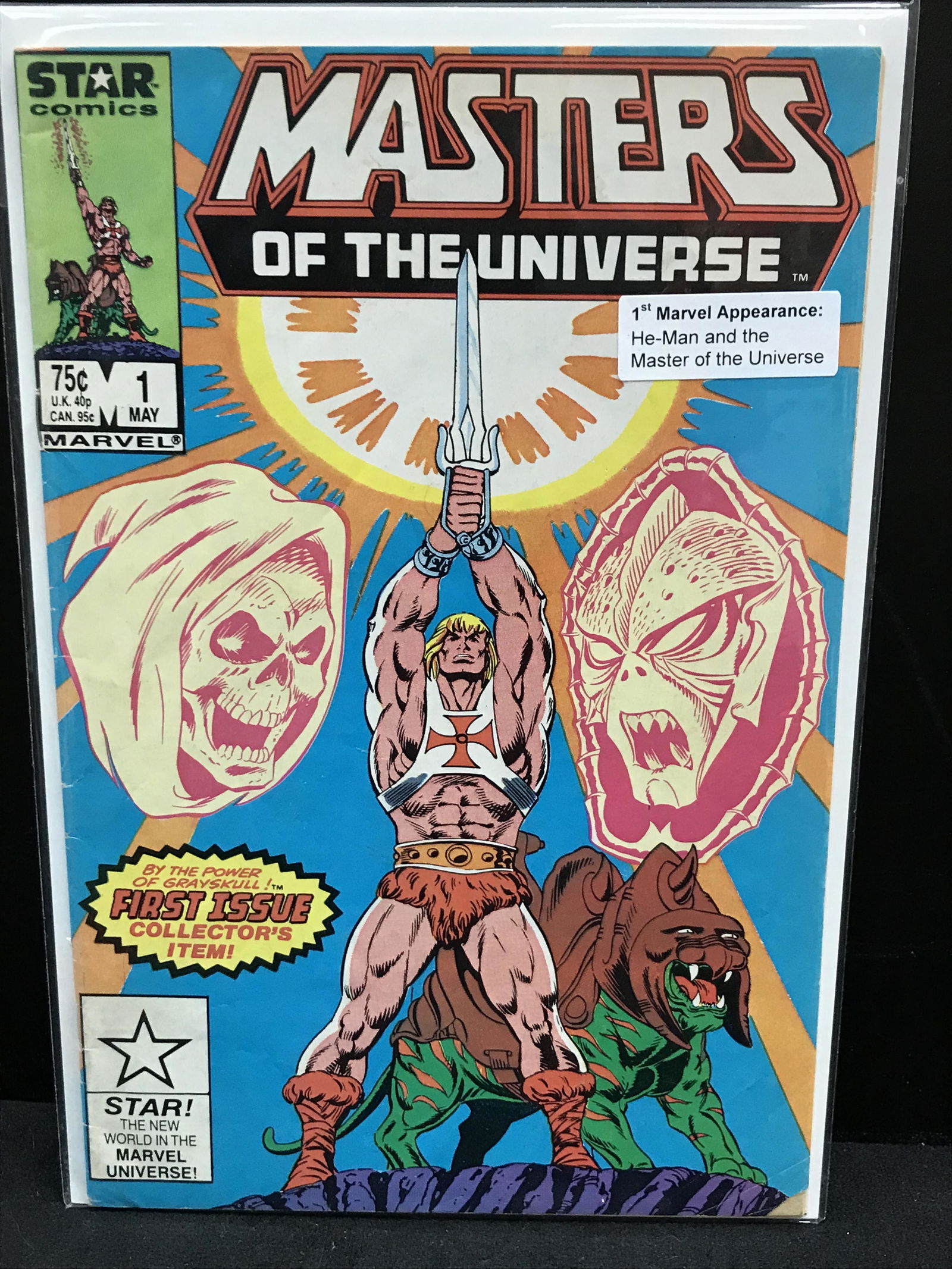 MASTERS OF THE UNIVERSE # 1 (STAR COMICS) (1 of 1)