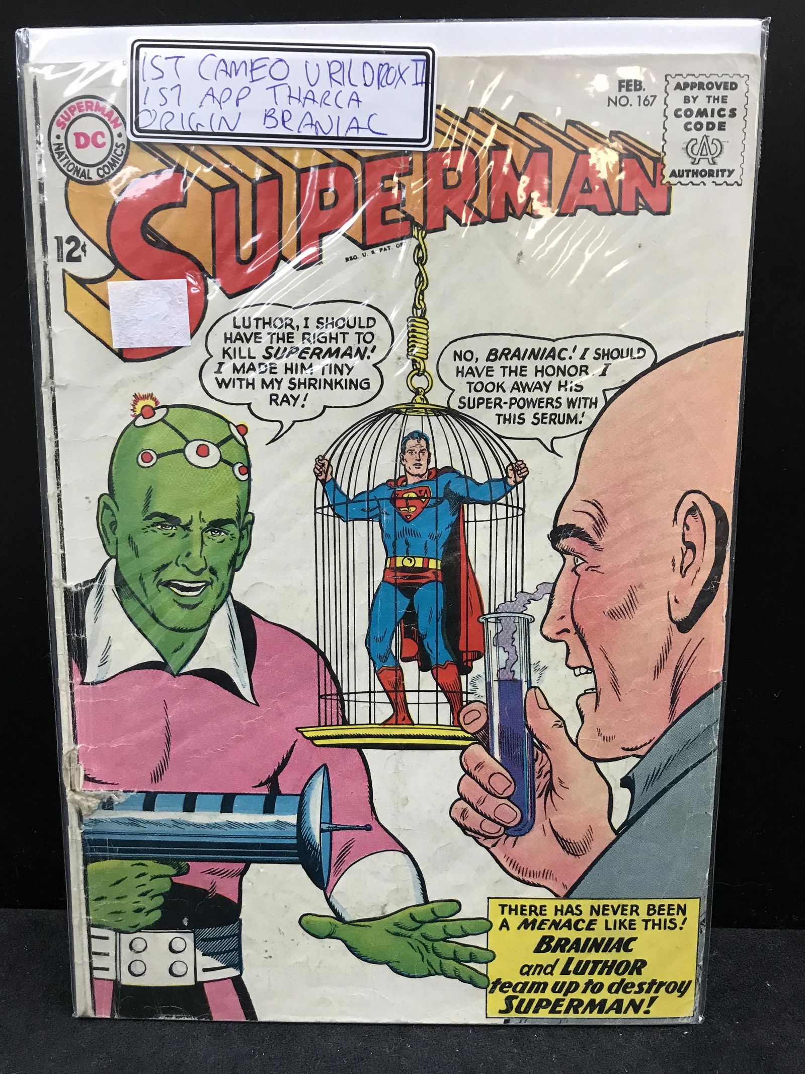 DC COMICS SUPERMAN NO. 167 (1 of 1)