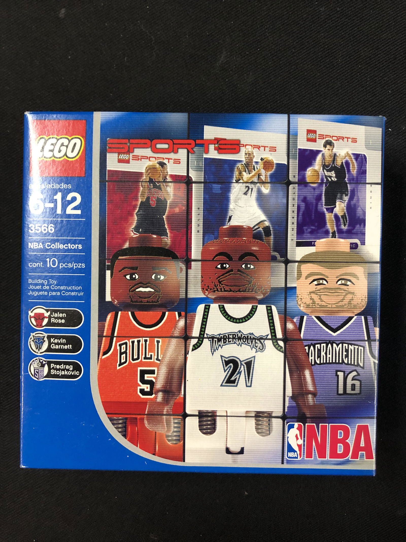 LEGO SPORTS NBA COLLECTORS #3560 Ray Allen, Tim Duncan, Pau Gasol: LEGO SPORTS NBA COLLECTORS #3560 Ray Allen, Tim Duncan, Pau Gasol