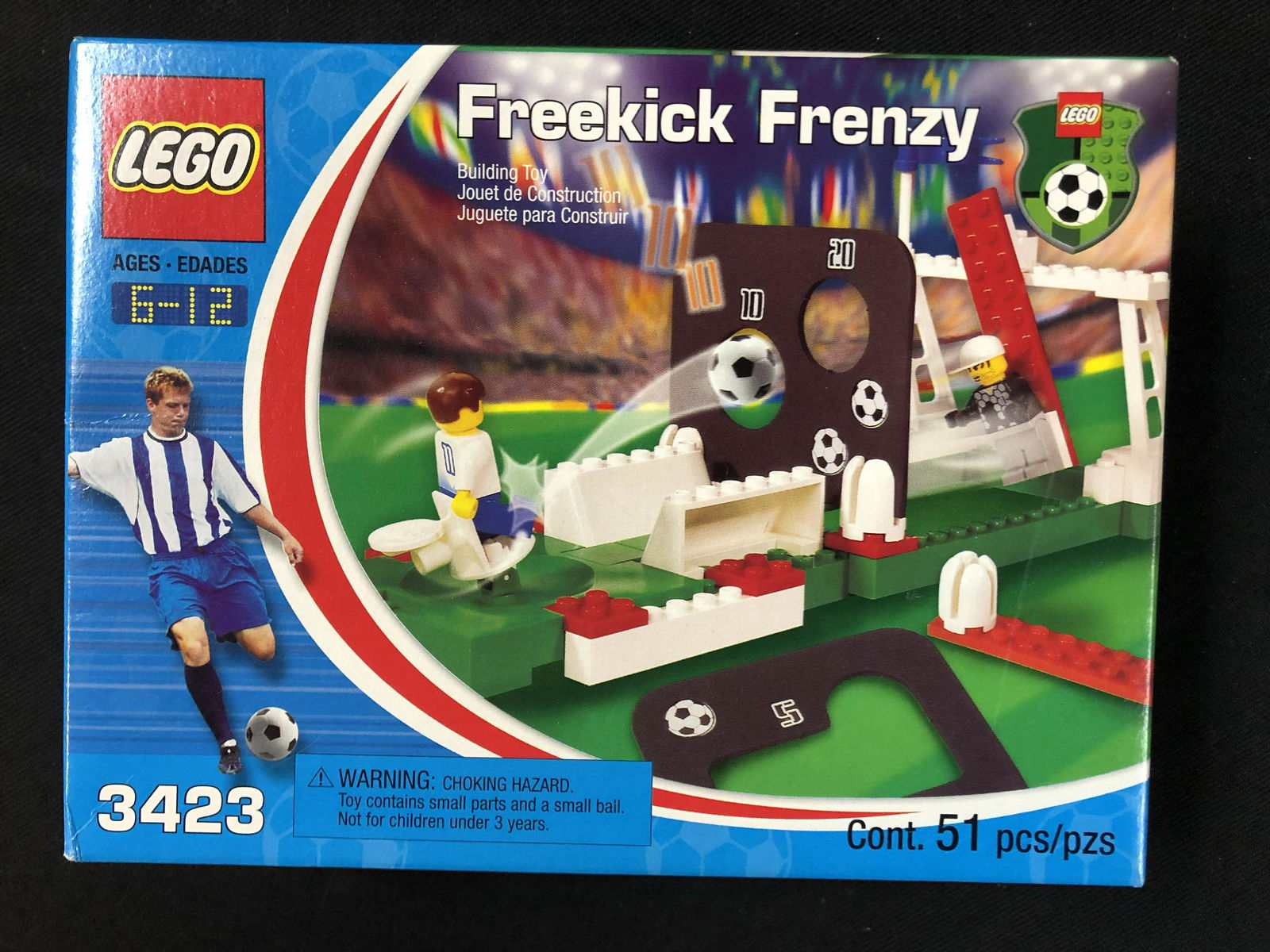LEGO 3423 Soccer Sports Freekick Frenzy: LEGO 3423 Soccer Sports Freekick Frenzy