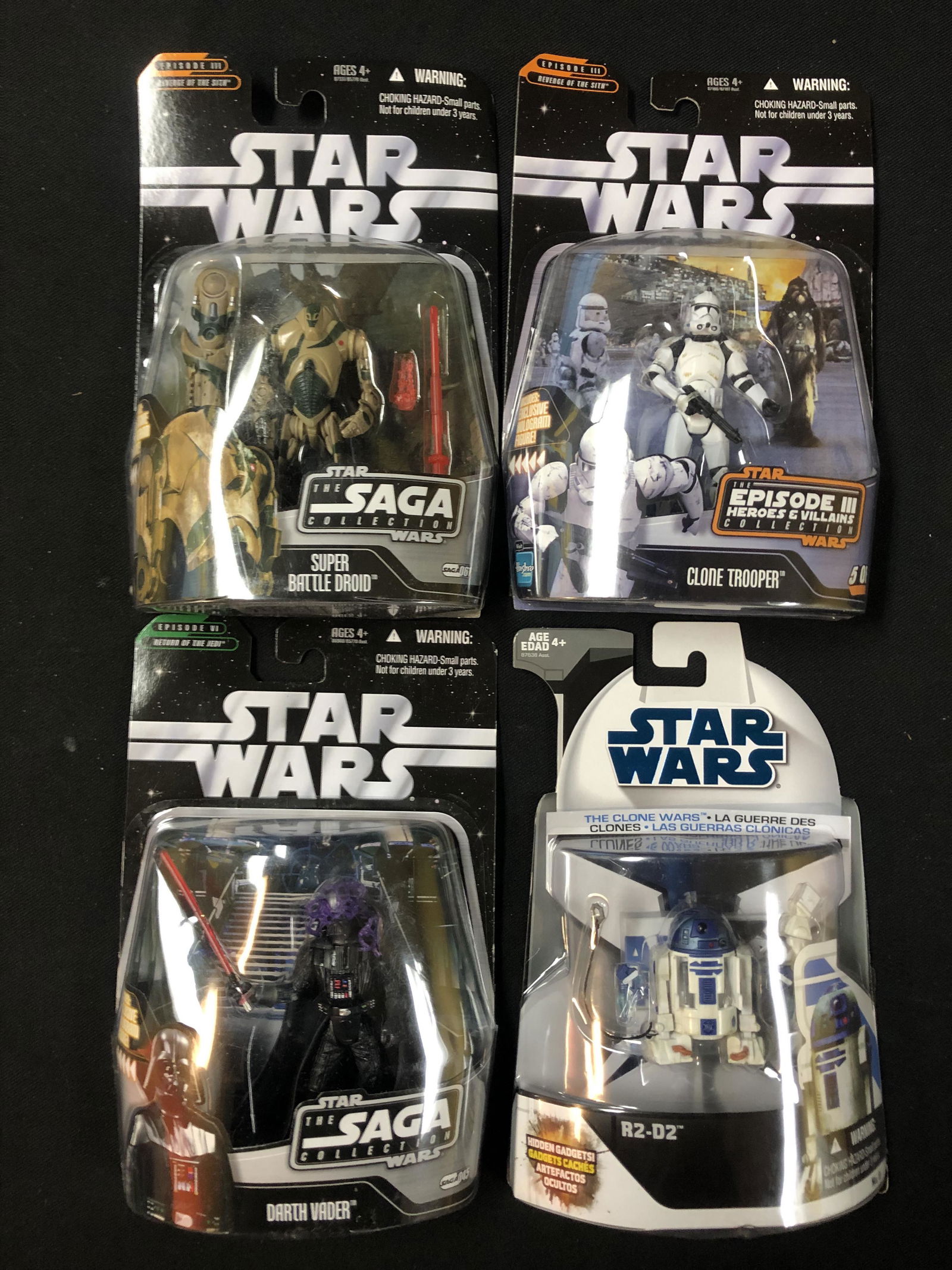 SEALED STAR WARS ACTION FIGURES LOT (1 of 1)