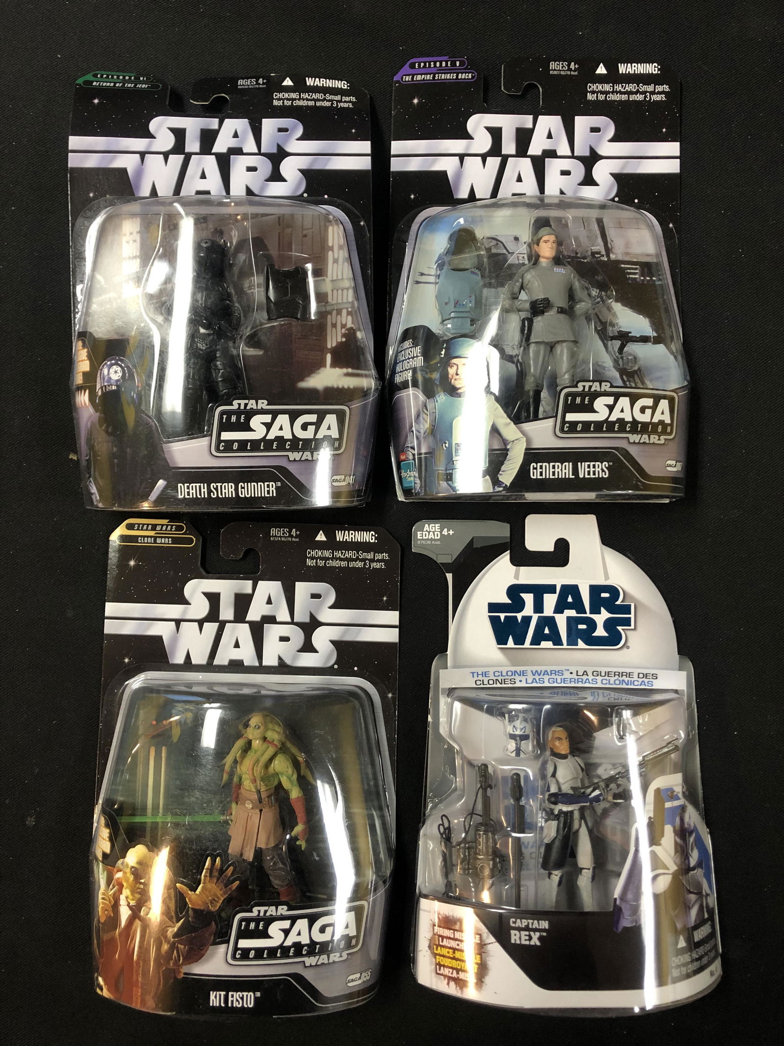 SEALED STAR WARS ACTION FIGURES LOT (1 of 1)