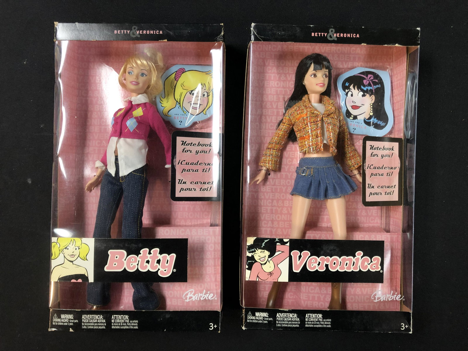 BARBIE FIGURE LOT (BETTY AND VERONICA): BARBIE FIGURE LOT (BETTY AND VERONICA)