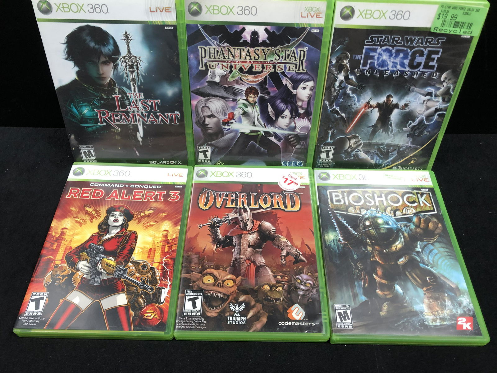XBOX 360 VIDEO GAME LOT (1 of 1)