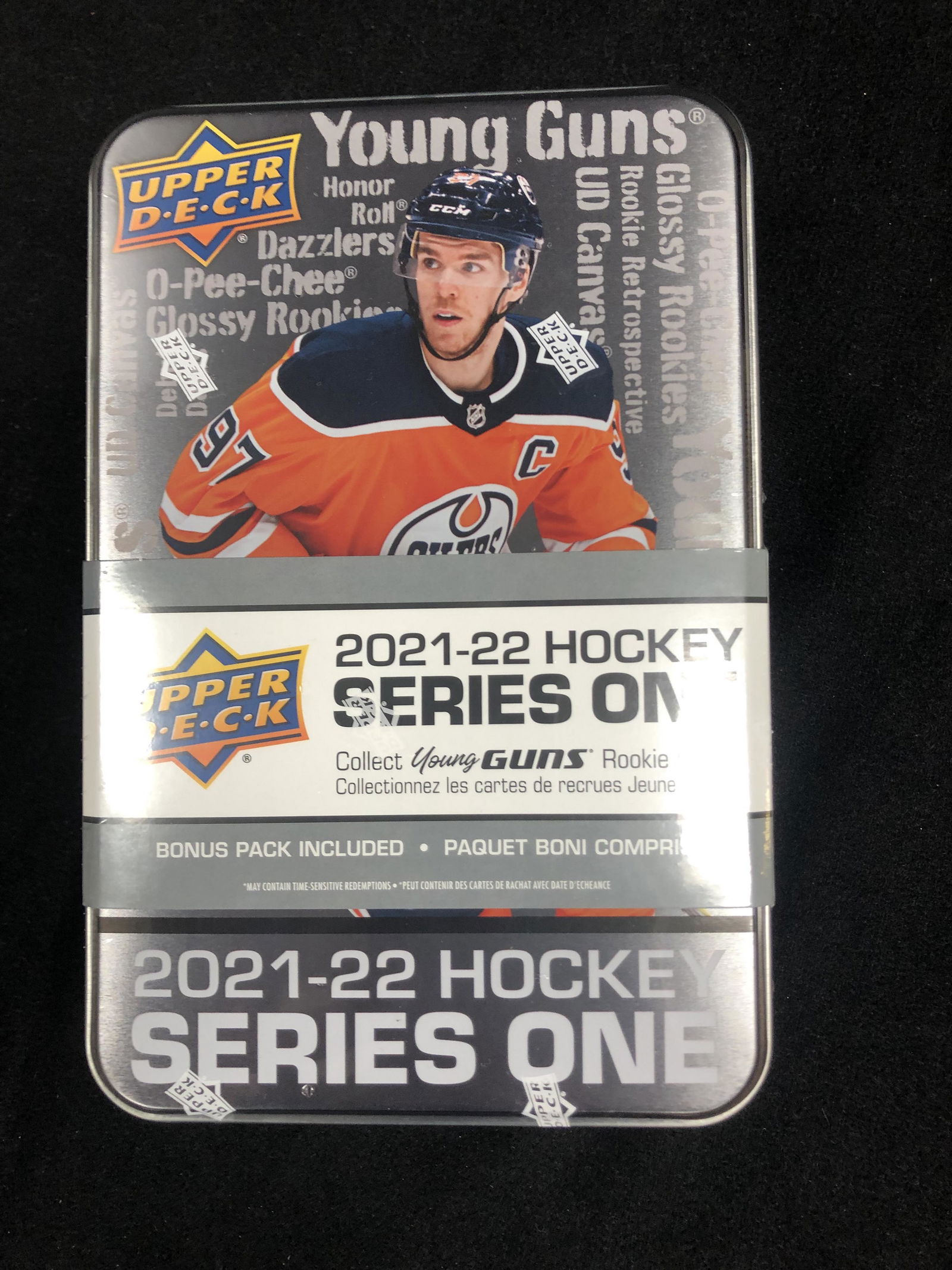 2021-22 HOCKEY UPPER DECK HOCKEY SERIES ONE TIN SEALED (1 of 1)