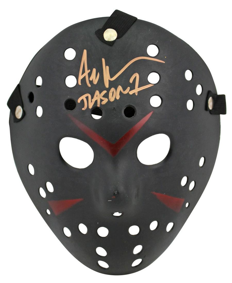 ARI LEHMAN SIGNED FRIDAY THE 13TH HOCKEY MASK (BECKETT COA) (1 of 2)