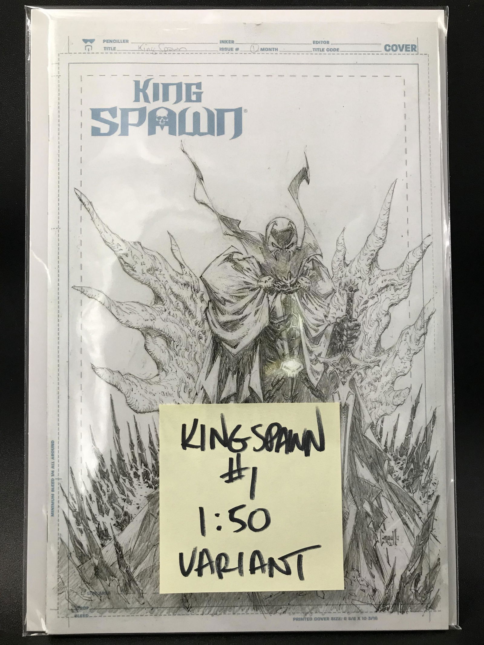 KING SPAWN #1  COMIC (1 of 1)
