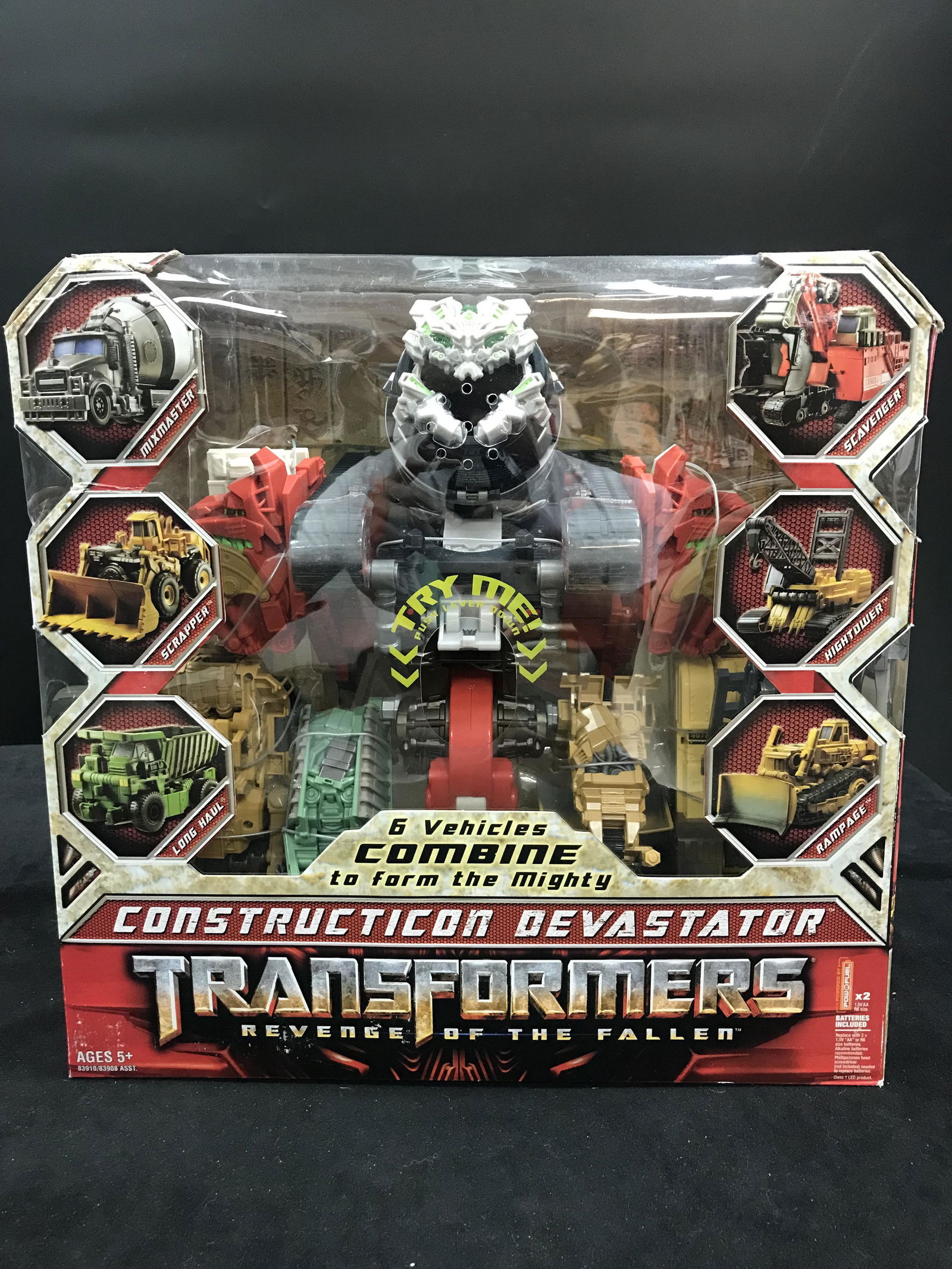 NEW IN BOX LARGE TRANSFORMERS CONSTRUCTION DEVASTATOR 2008 (1 of 1)