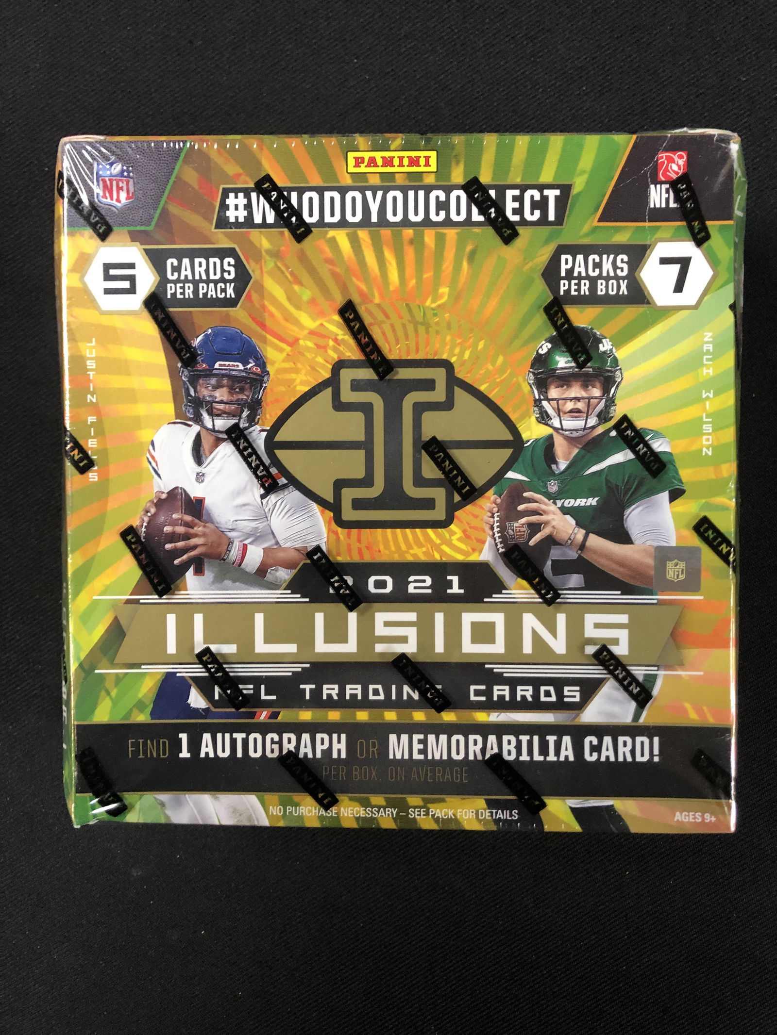 SEALED 2021 PANINI ILLUSIONS NFL HOBBY BOX (1 of 1)