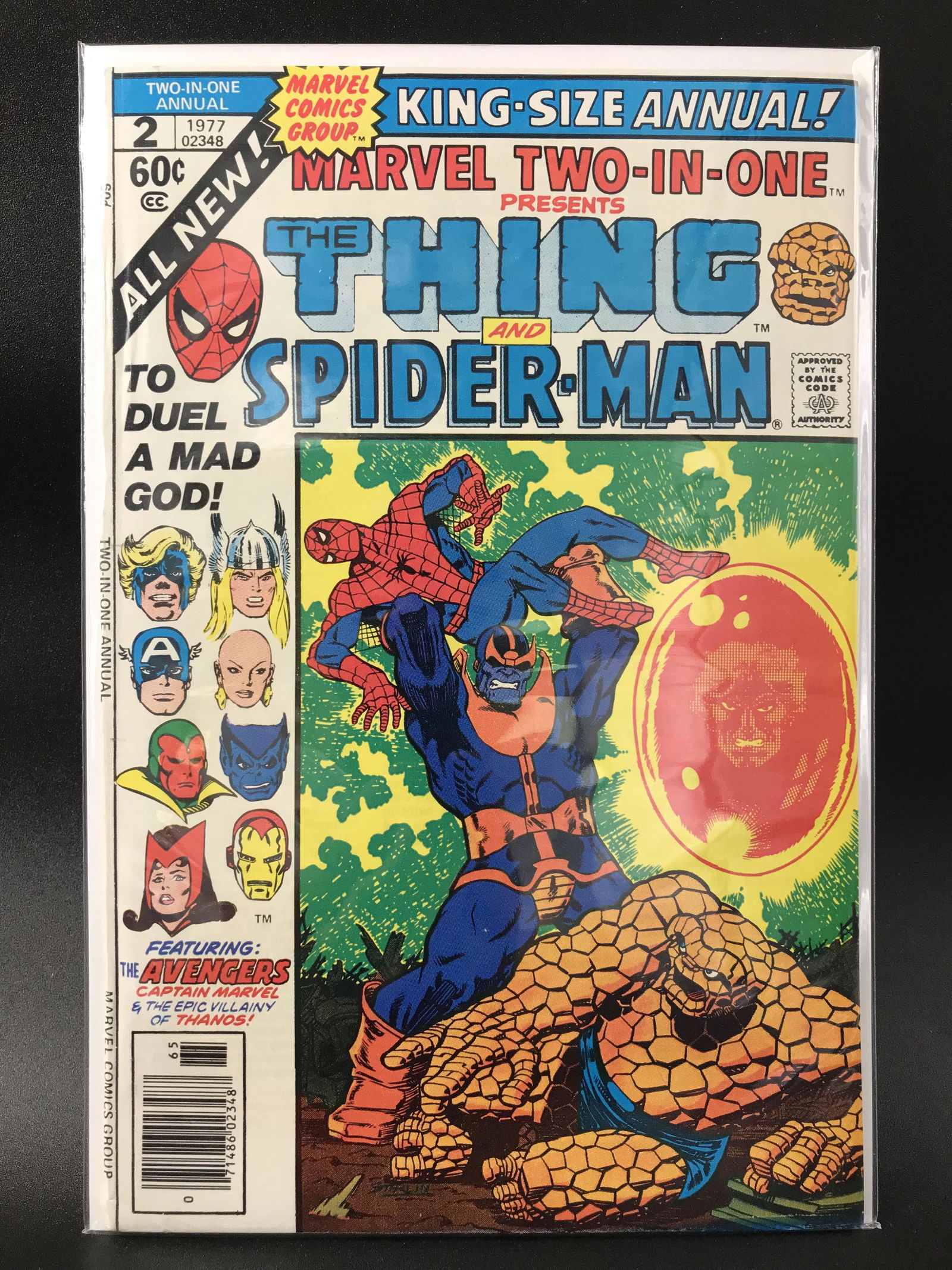MARVEL TWO-IN-ONE #2 (MARVEL COMICS) (1 of 1)
