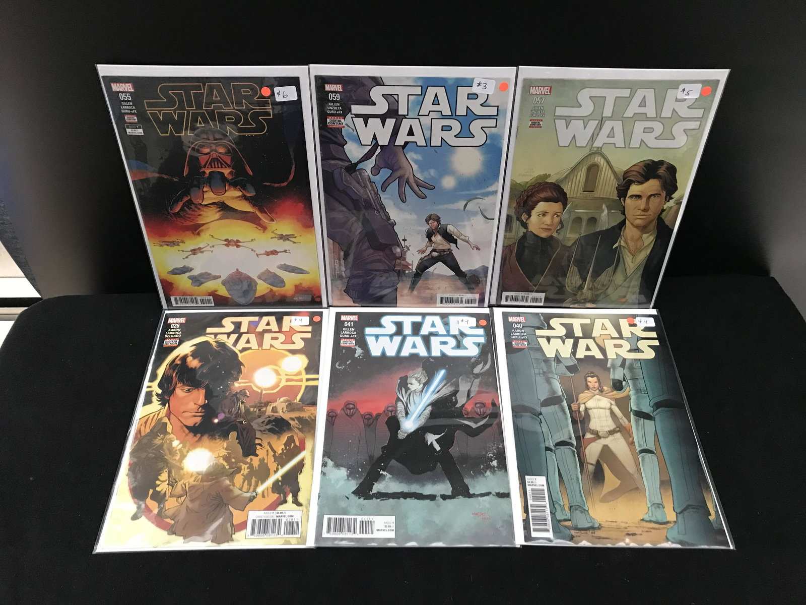 MARVEL COMICS STAR WARS COMIC BOOK LOT (1 of 1)