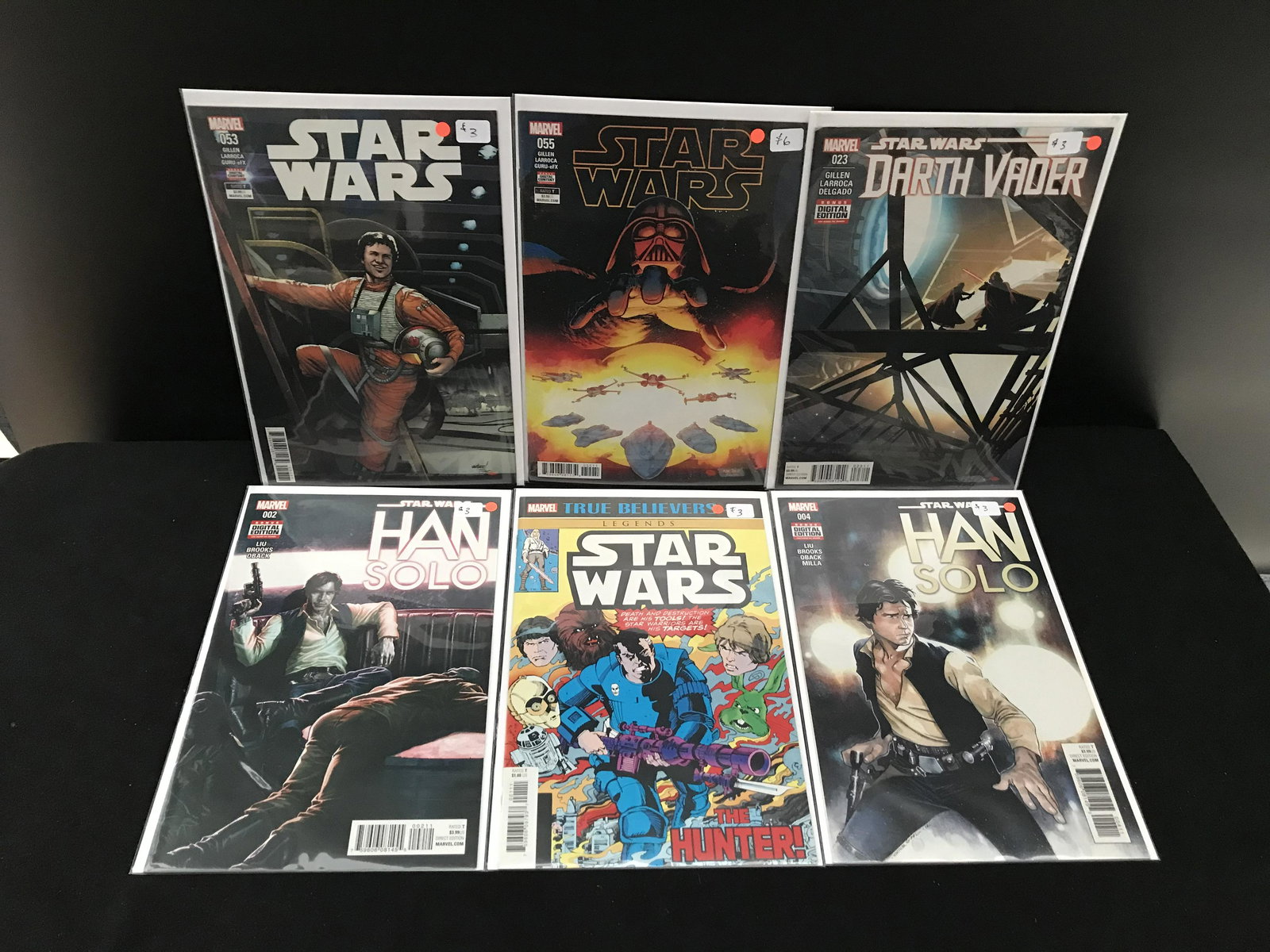 MARVEL COMICS STAR WARS COMIC BOOK LOT (1 of 1)