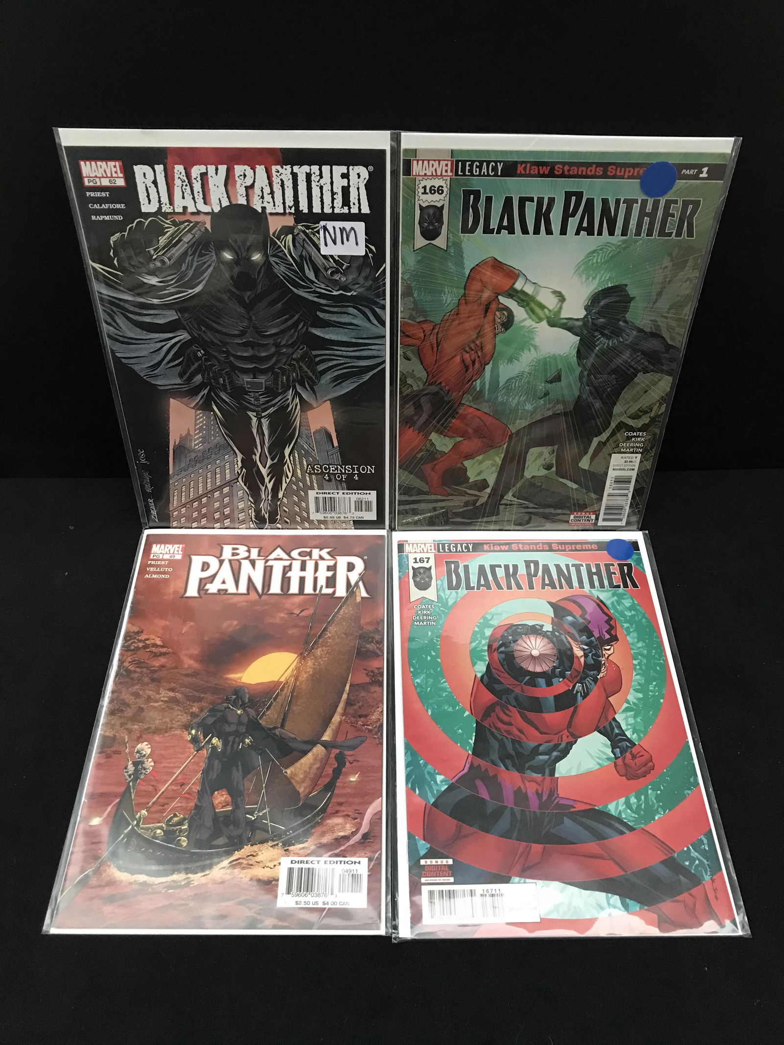 MARVEL BLACK PANTHER COMIC BOOK LOT (1 of 1)