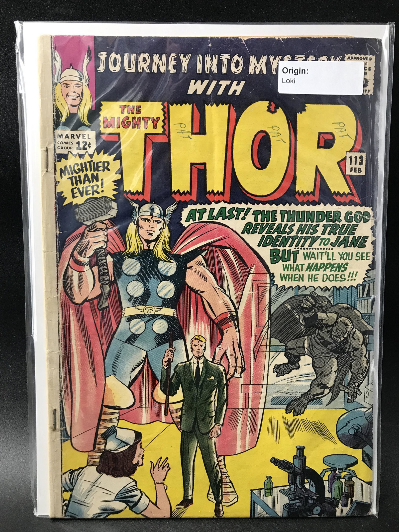 MARVEL COMICS THE MIGHTY THOR #113 (ORIGIN OF LOKI) (1 of 1)