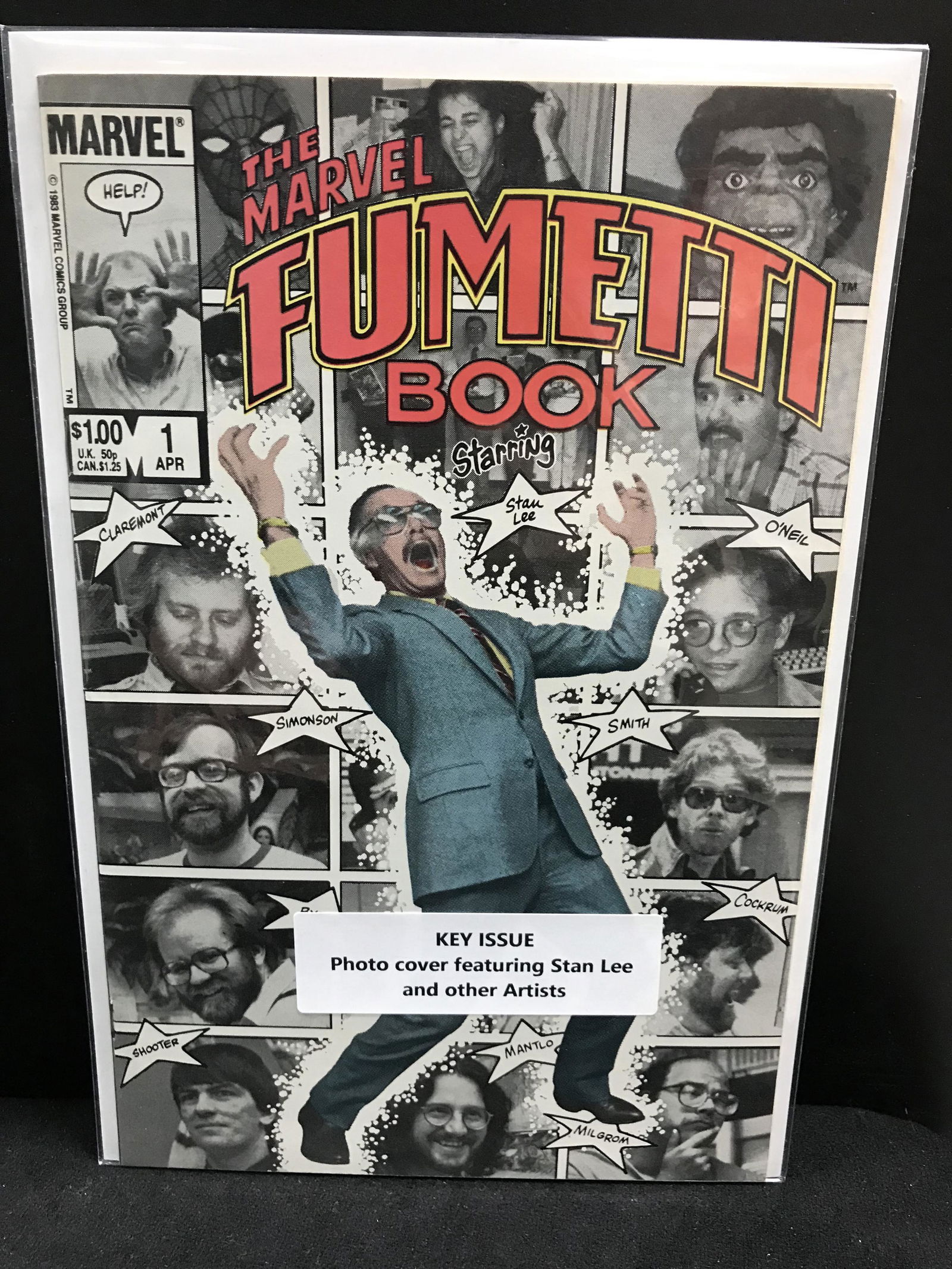 MARVEL COMICS THE MARVEL FUMETTI BOOK STARRING STAN LEE #1 (1 of 1)