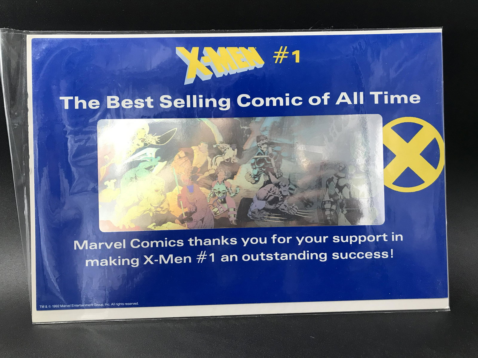 MARVEL COMICS XMEN #1 HOLOGRAM COVER (SEALED POLY BAG) (1 of 1)