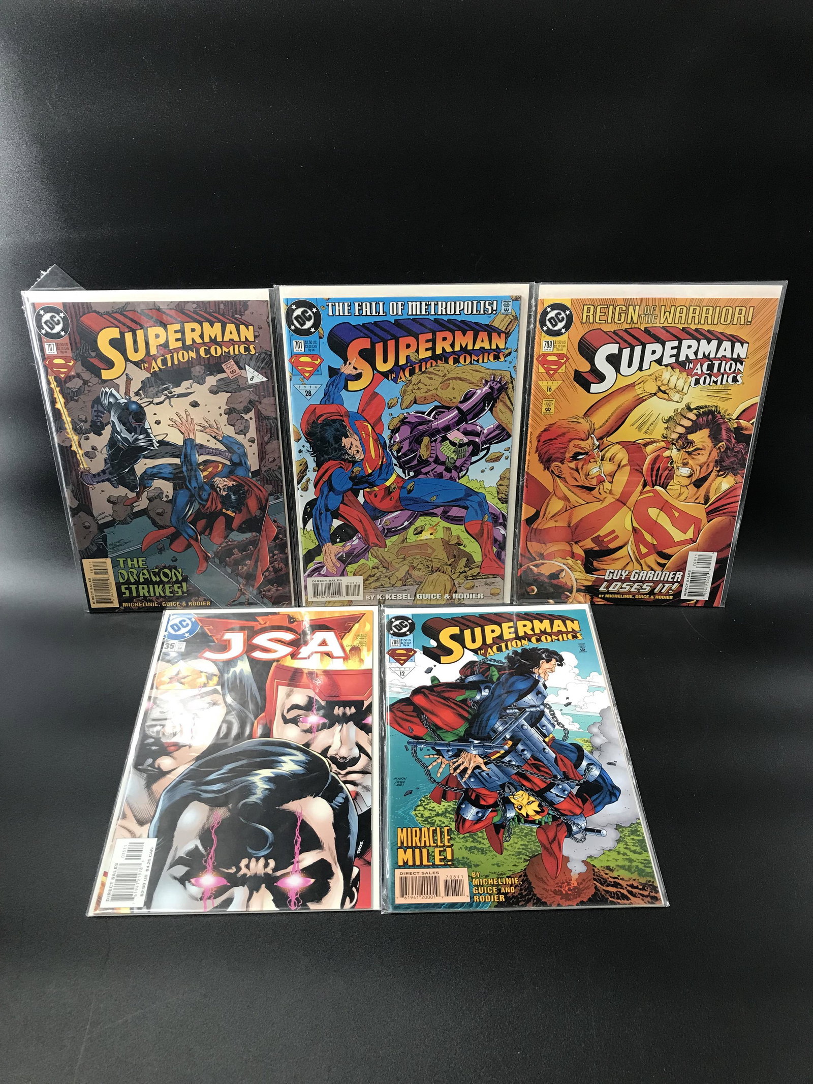 DC COMICS SUPERMAN COMIC BOOK LOT (1 of 1)
