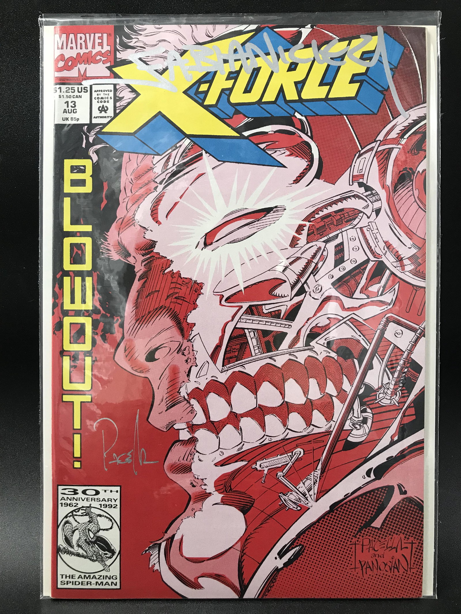 DUAL SIGNED X-FORCE #13 COMIC BOOK (1 of 1)