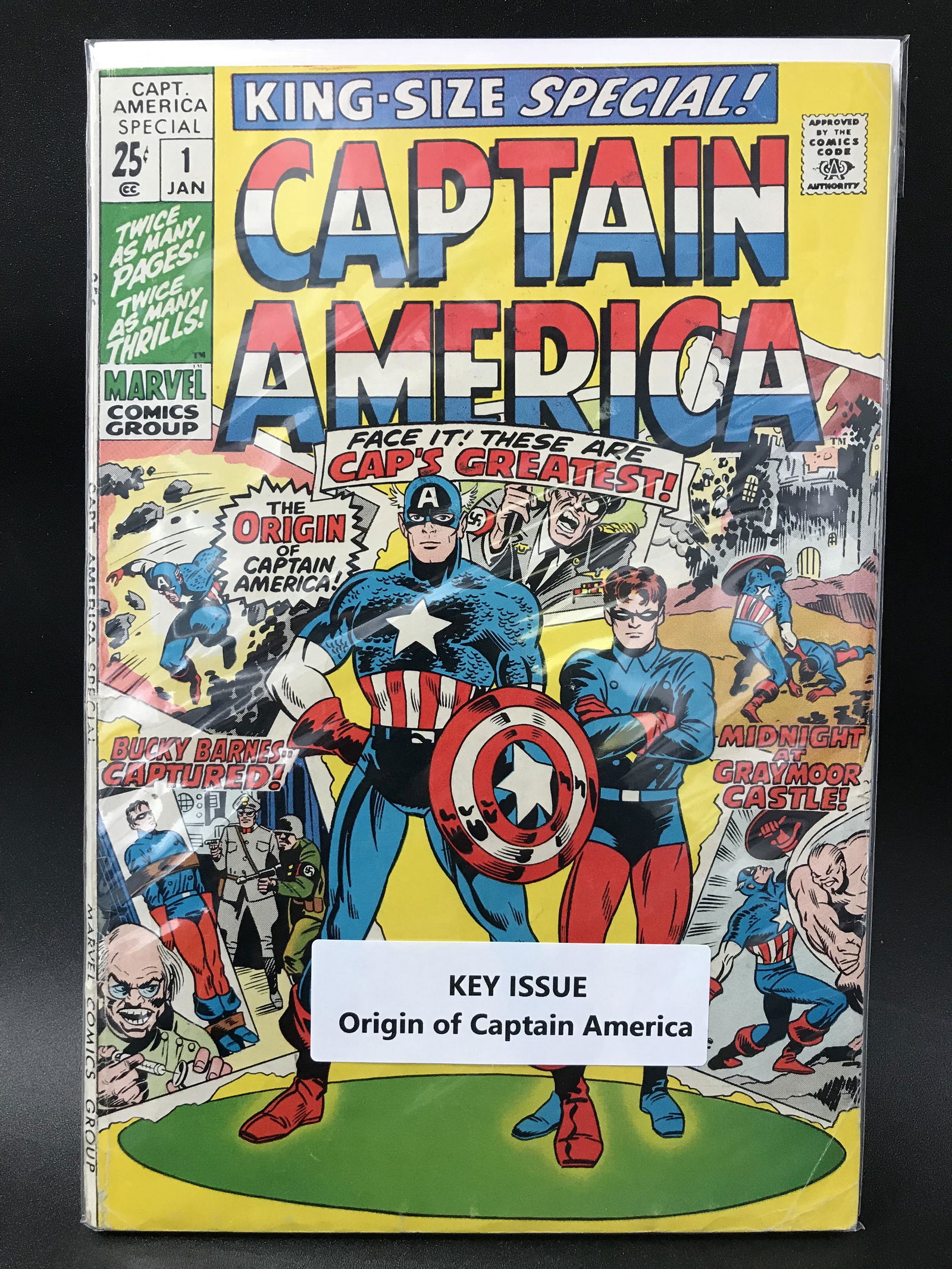 KING SIZE SPECIAL  CAPTAIN AMERICA  #1 (MARVEL COMICS) (1 of 1)