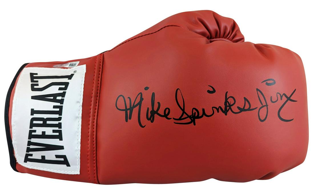 MICHAEL SPINKS SIGNED EVERLAST BOXING GLOVE (BECKETT COA) (1 of 2)