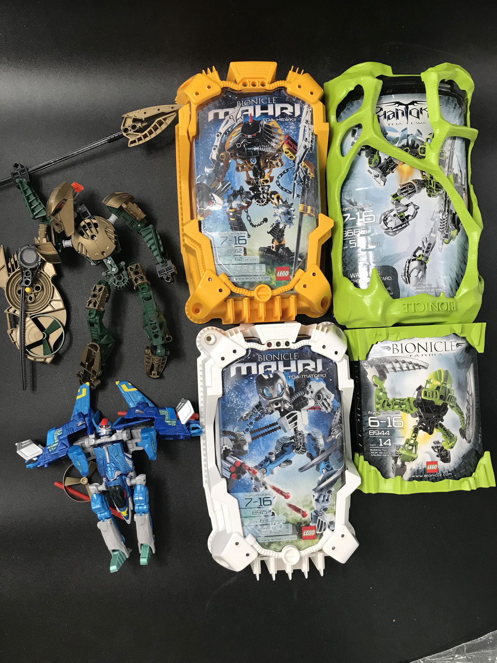 LOT OF LEGO BIONICLES OPEN BOXES (1 of 1)