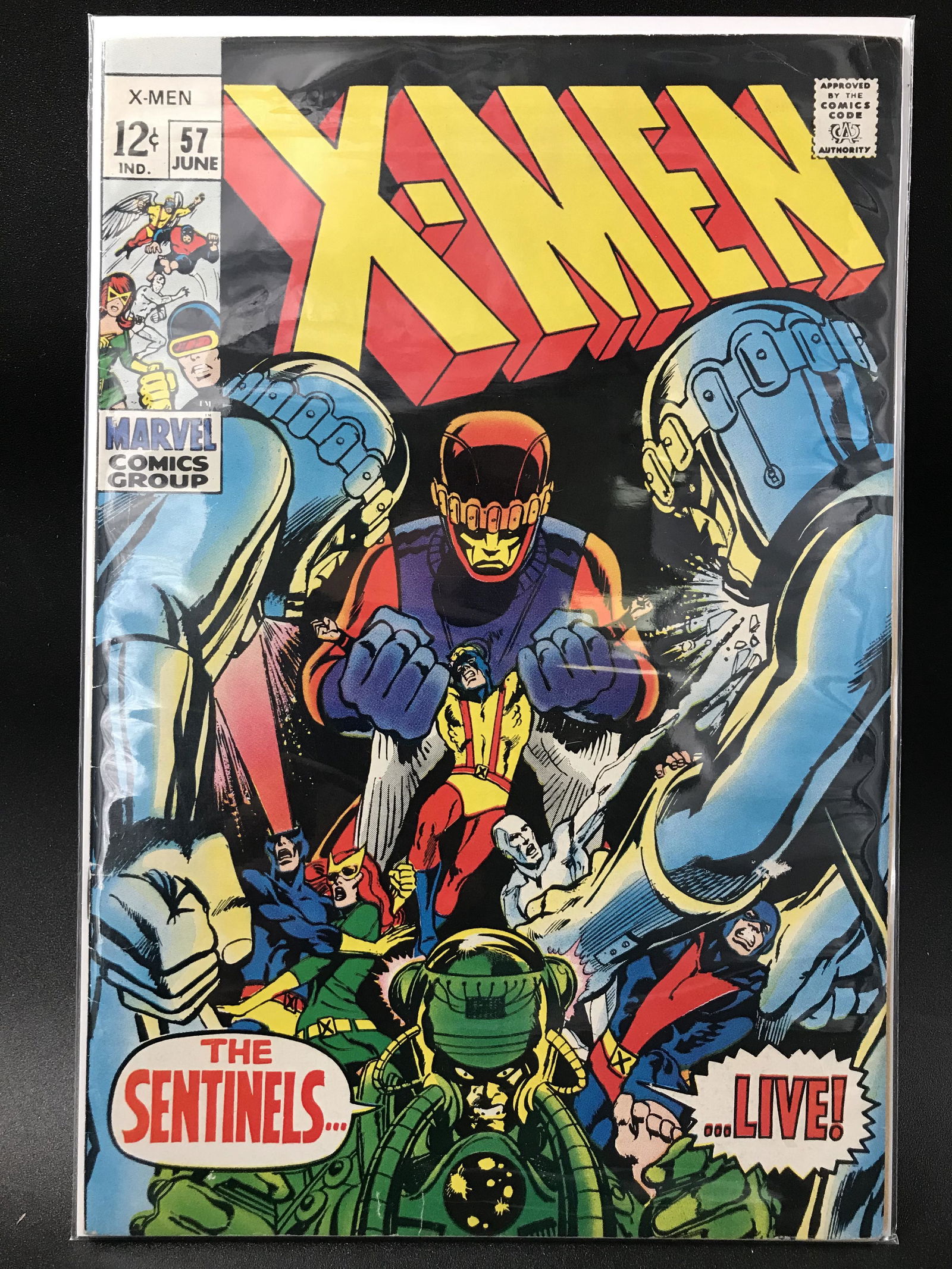X-MEN #57  (MARVEL COMICS) (1 of 1)