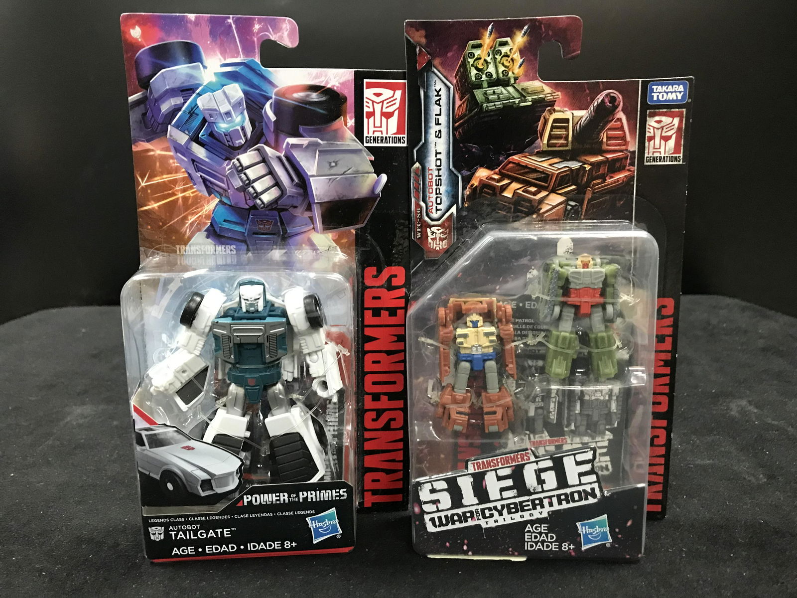 TRANSFORMERS WAR FOR CYBERTRON TALGATE ANDTOPSHOT AND FLAK   SEALED (1 of 1)